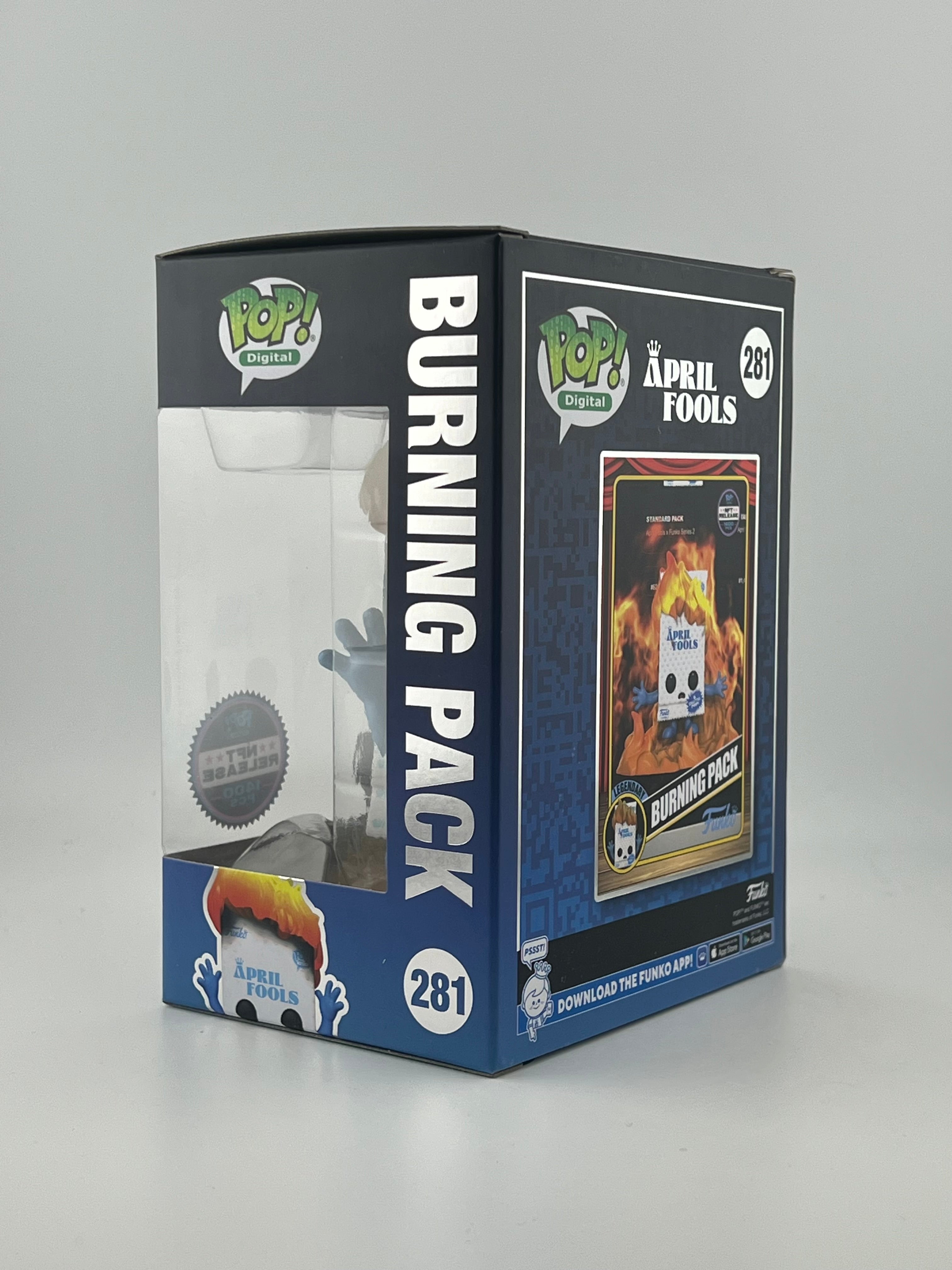Funko Pop! BURNING PACK 281 NFT LE1400