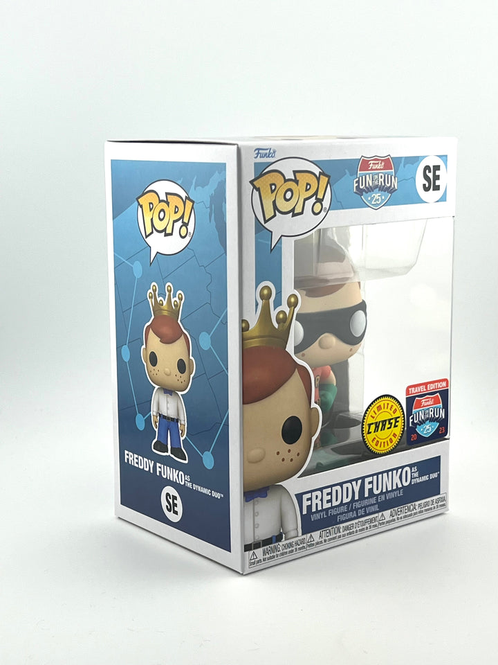 Funko pop! Freddy Funko As The Dynamic Duo (Robin) SE CHASE (Fun On The Run Exclusive)