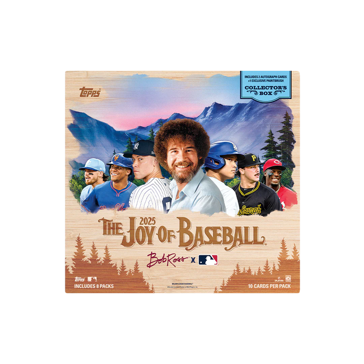 2025 Topps x Bob Ross: The Joy of Baseball - Collectors Box