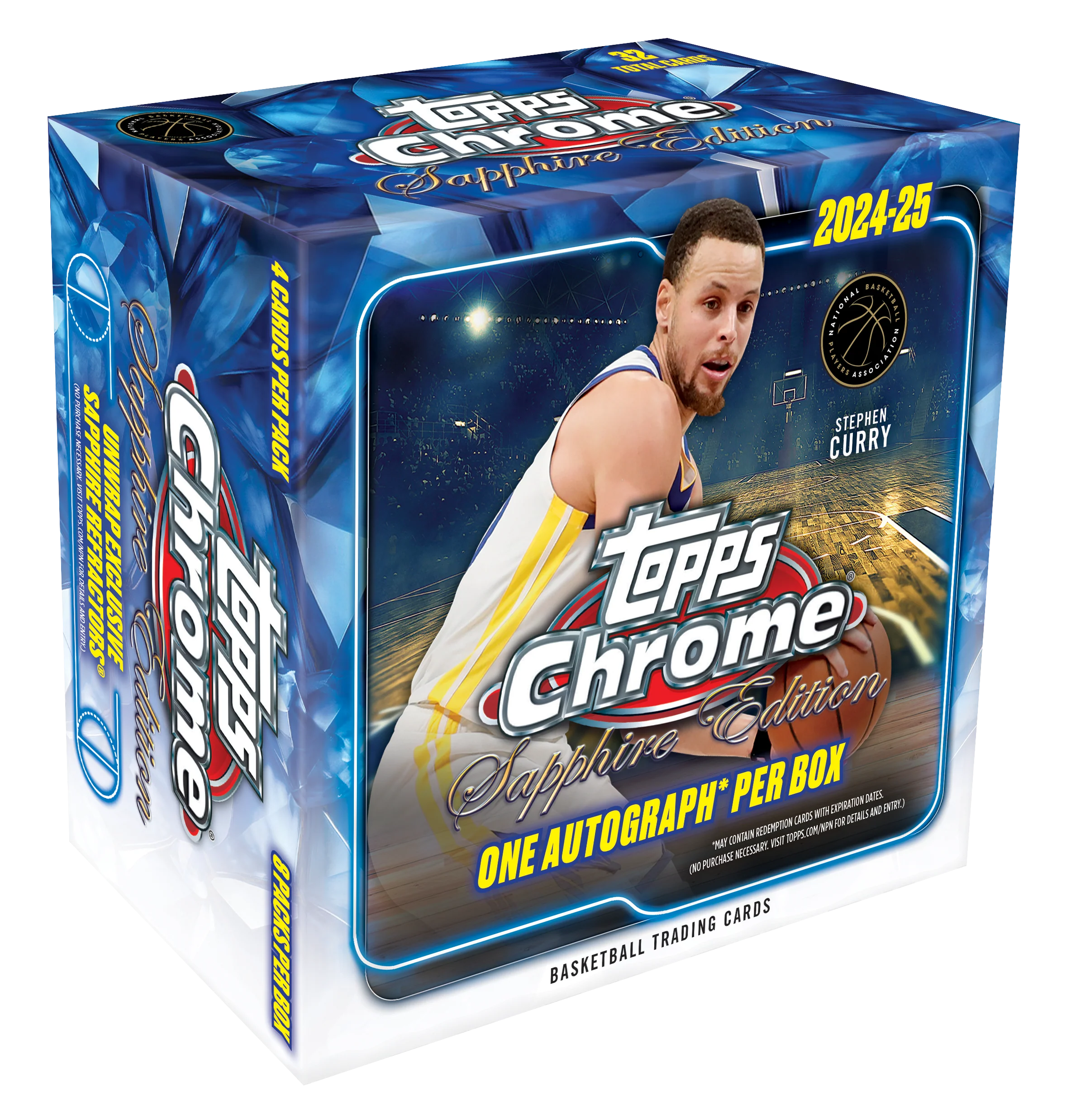 Topps Chrome Sapphire Edition Hobby Box 2024-25