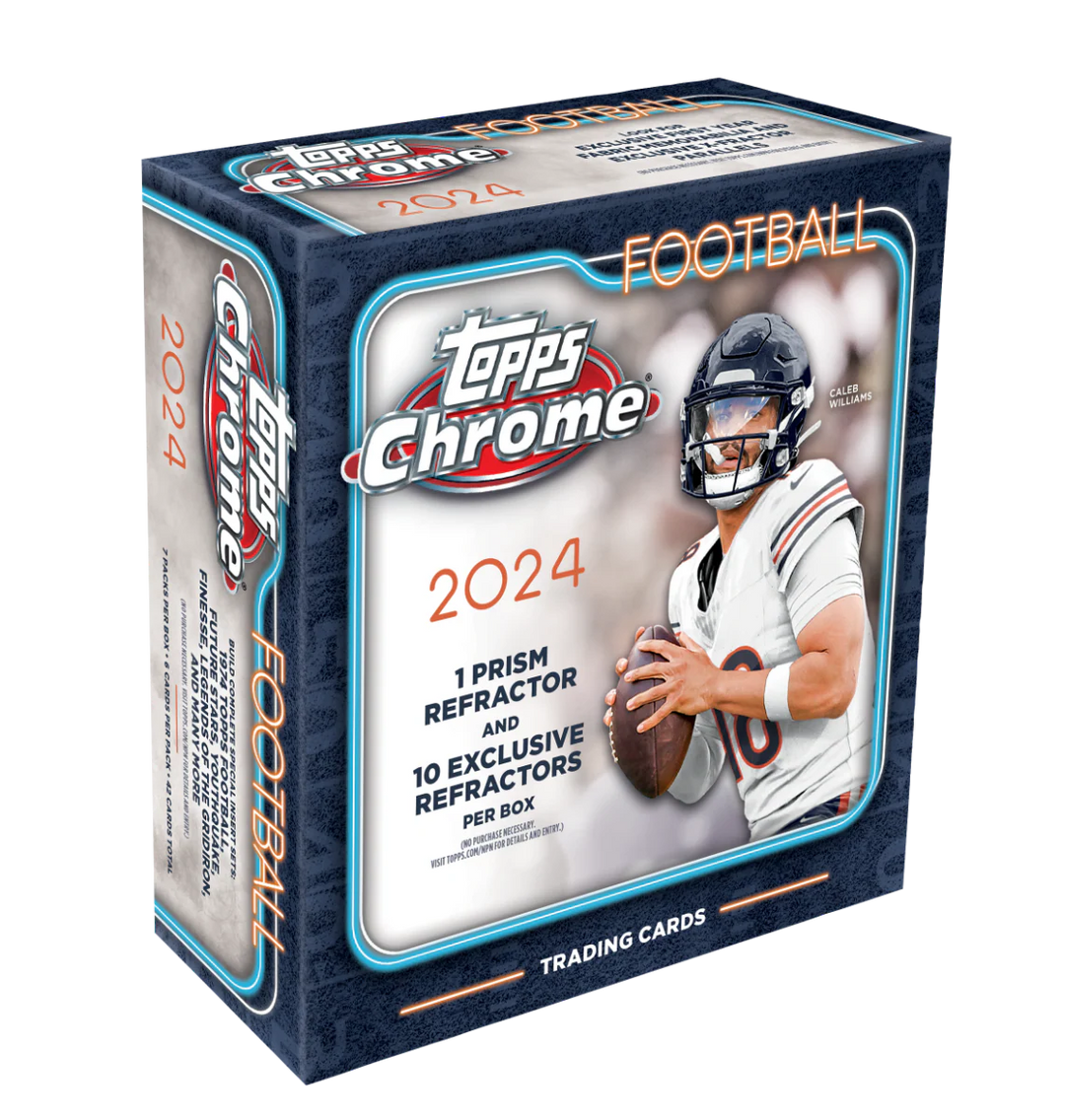 2024 Topps Chrome Football - Mega Box