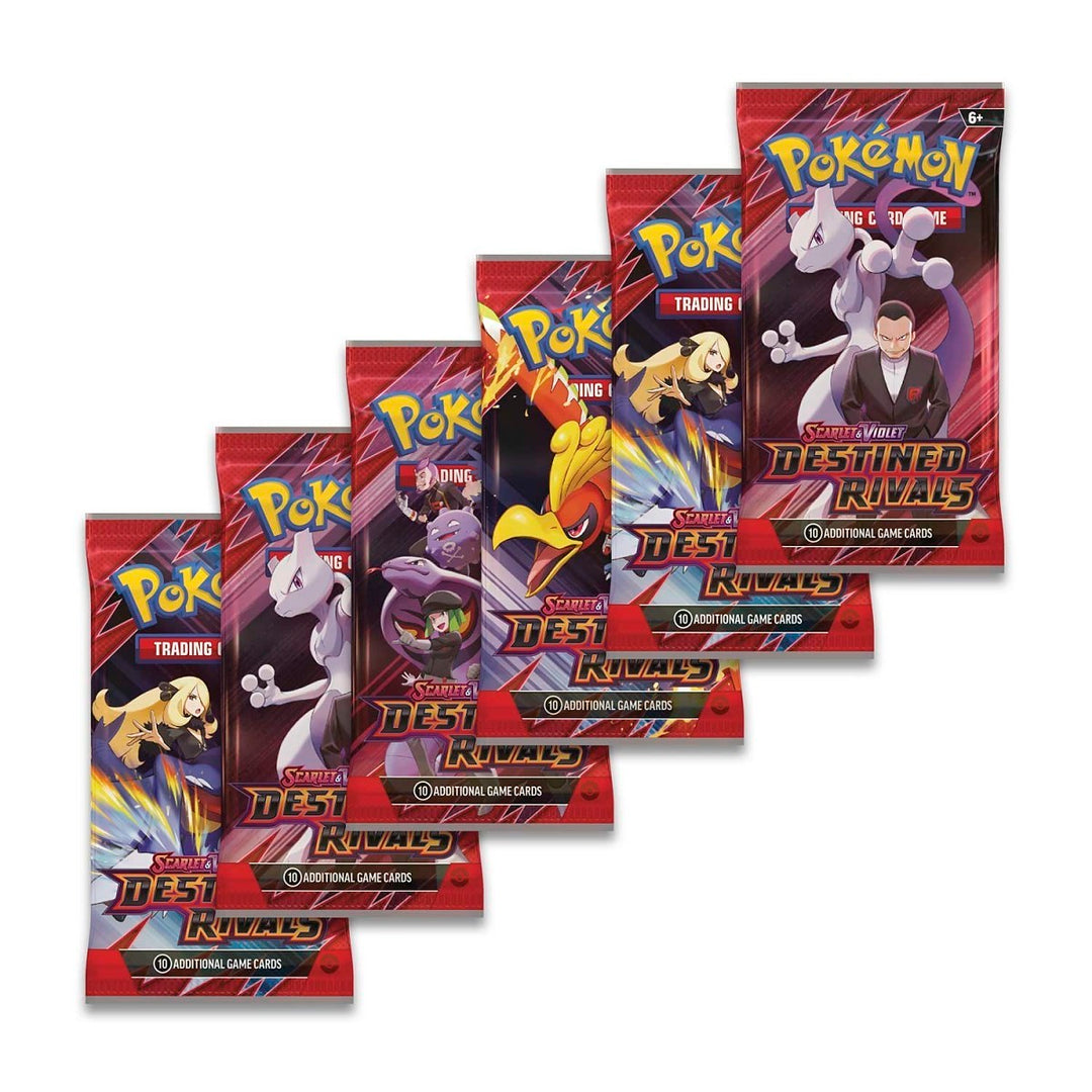 Pokémon TCG: Destined Rivals Booster Bundle (6 Packs)