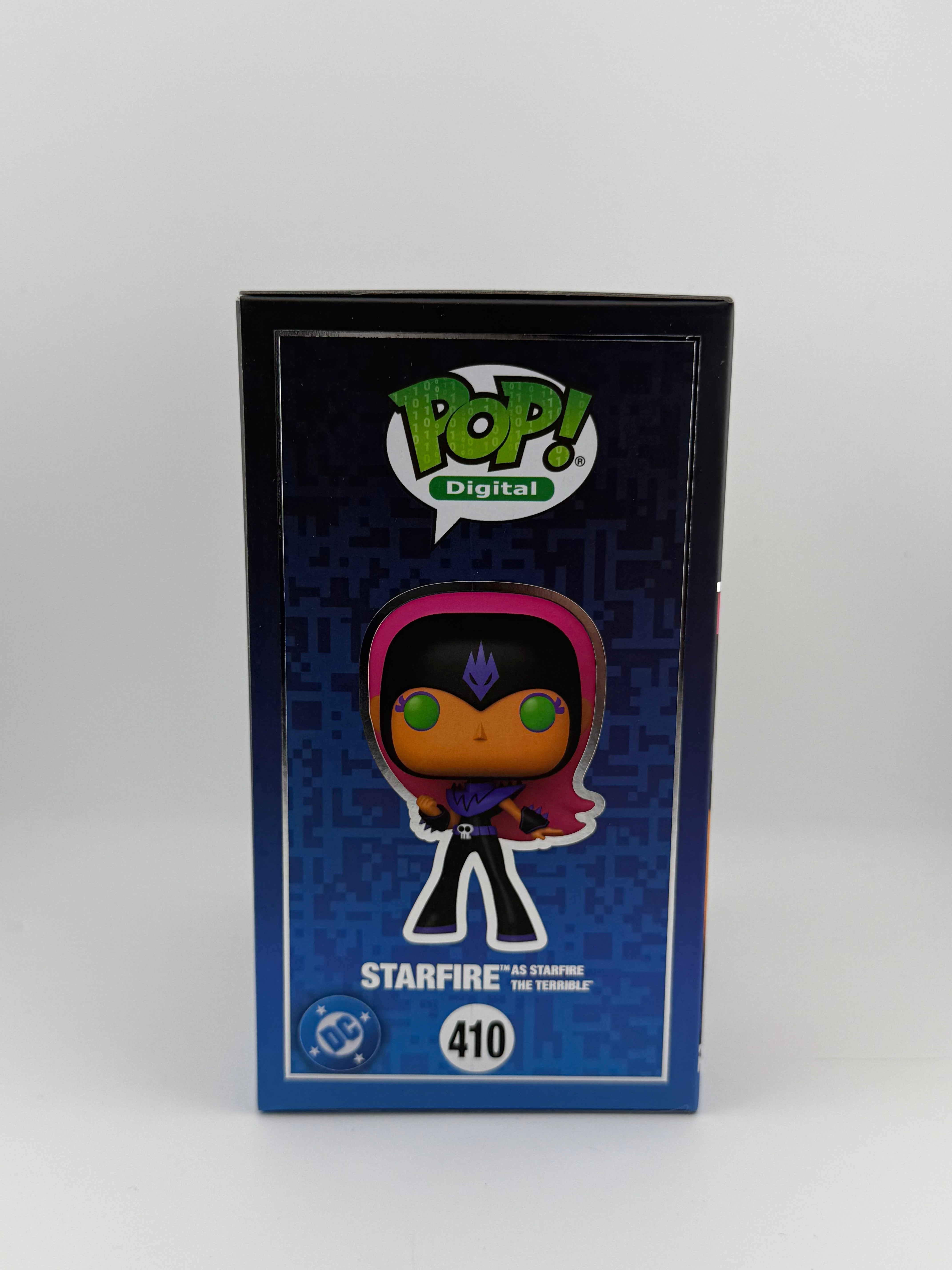 Funko POP! STARFIRE AS STARFIRE THE TERRIBLE 410 GITD NFT EXCLUSIVE LE 1096