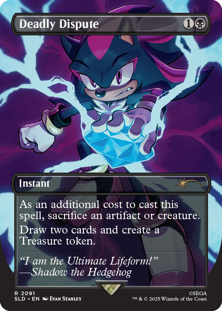 Secret Lair x Sonic: Chasing Adventure (Non Foil)