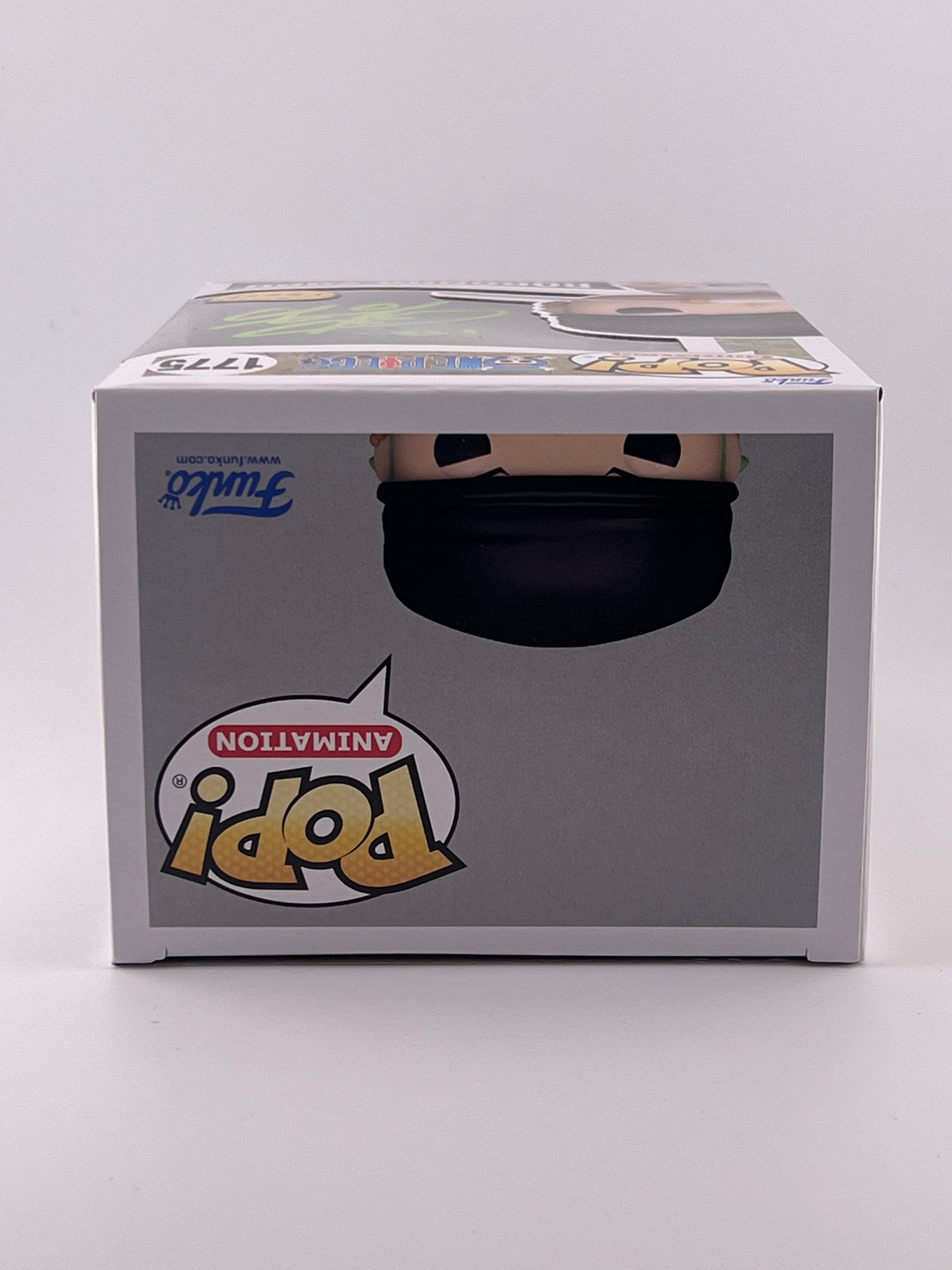 FUNKO POP! RORONOA ZORO 1775 CHASE JVA SIGNED