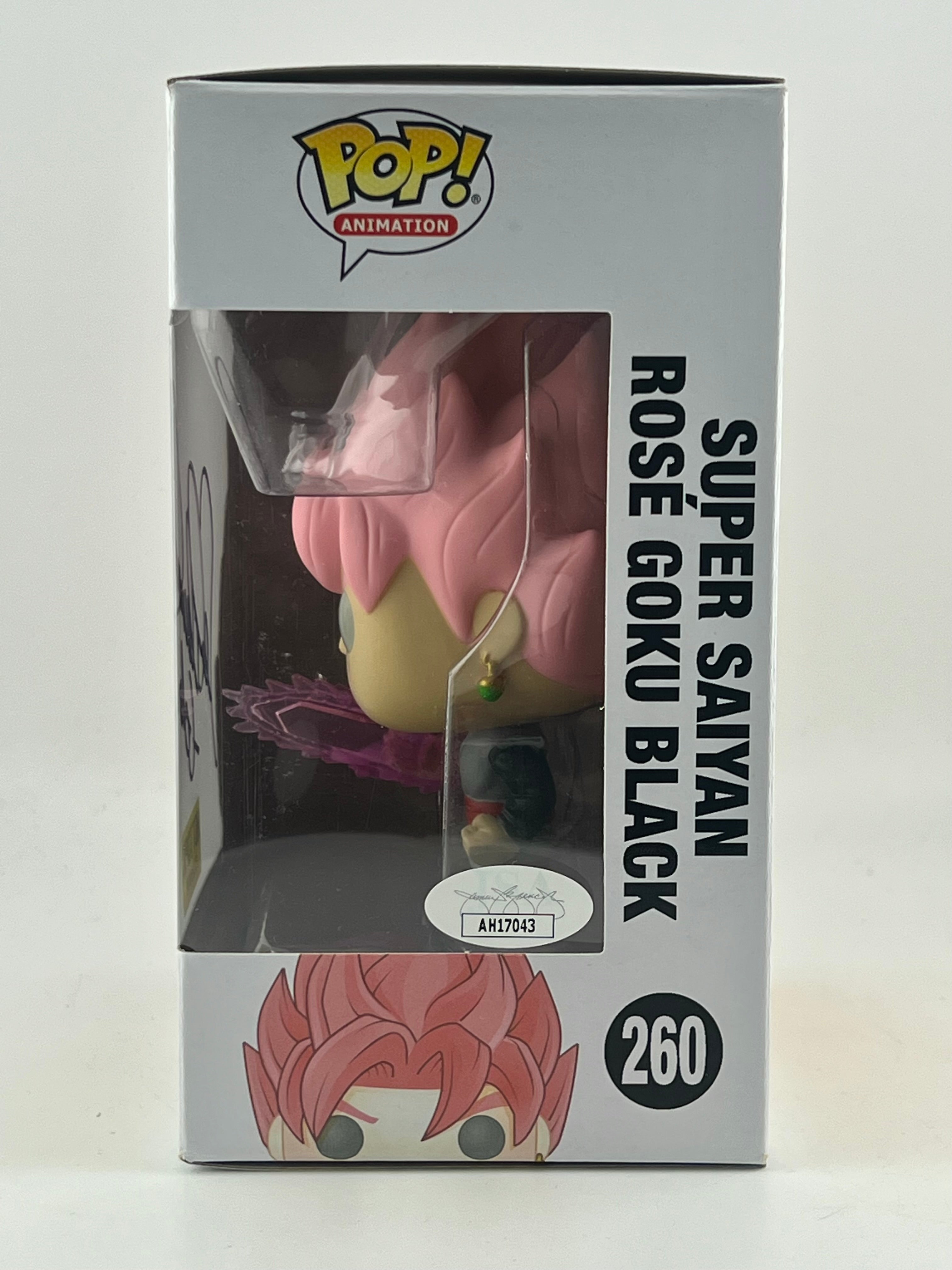 Funko Pop! SUPER SAIYAN ROSE GOKU BLACK 260 HOT TOPIC AUTO