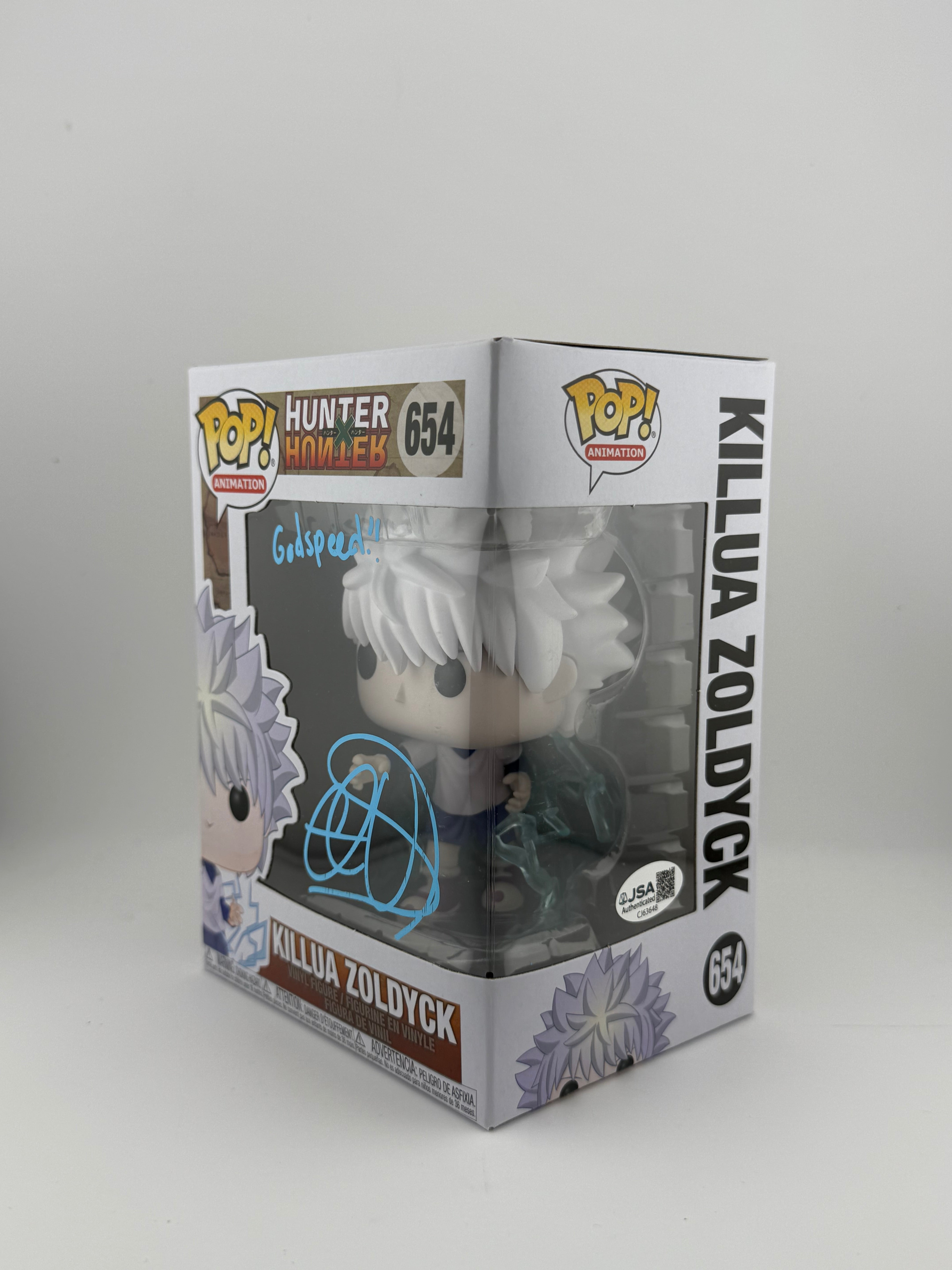 Funko POP! SIGNED KILLUA ZOLDYCK 654