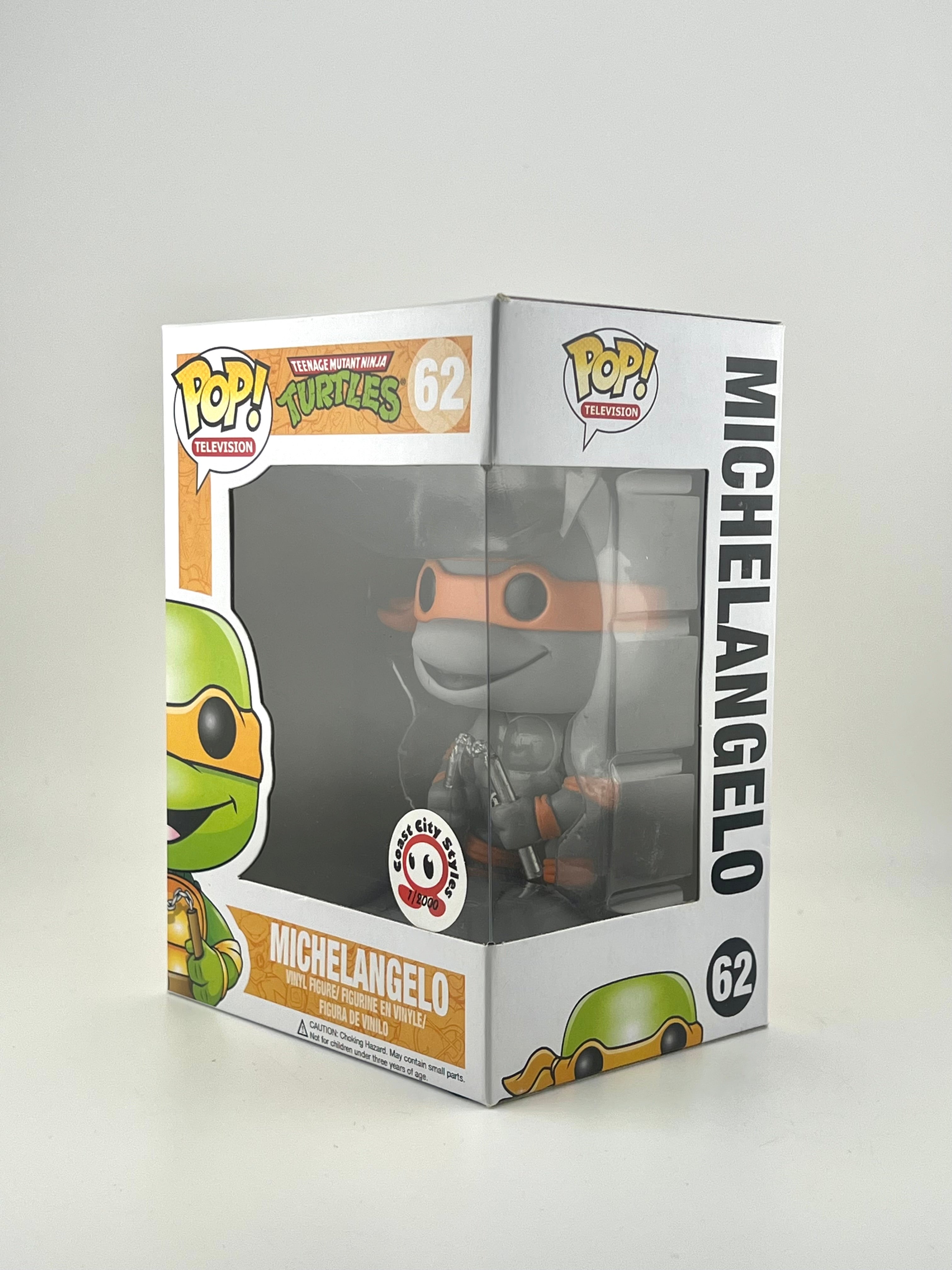 Funko Pop! MICHELANGELO 62 COAST CITY STYLES EXCLUSIVE