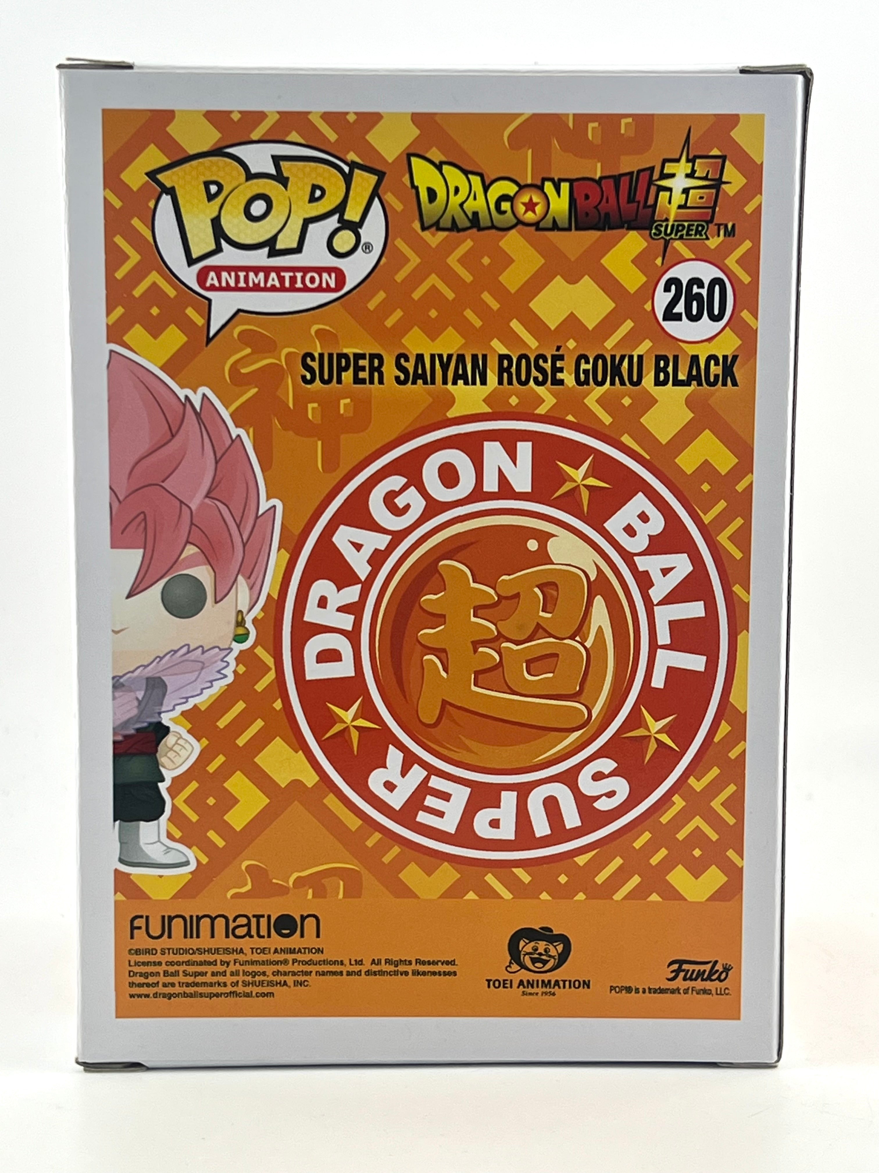 Funko Pop! SUPER SAIYAN ROSE GOKU BLACK 260 HOT TOPIC AUTO
