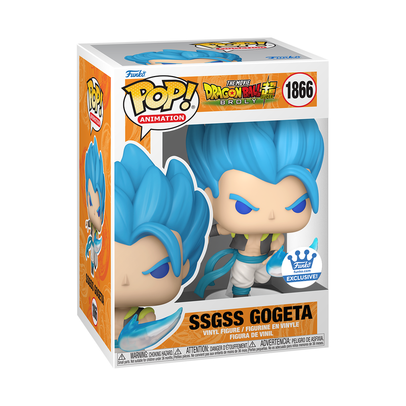 Funko Pop! -SSGS GOGETA 1866 FUNKO SHOP EXCLUSIVE