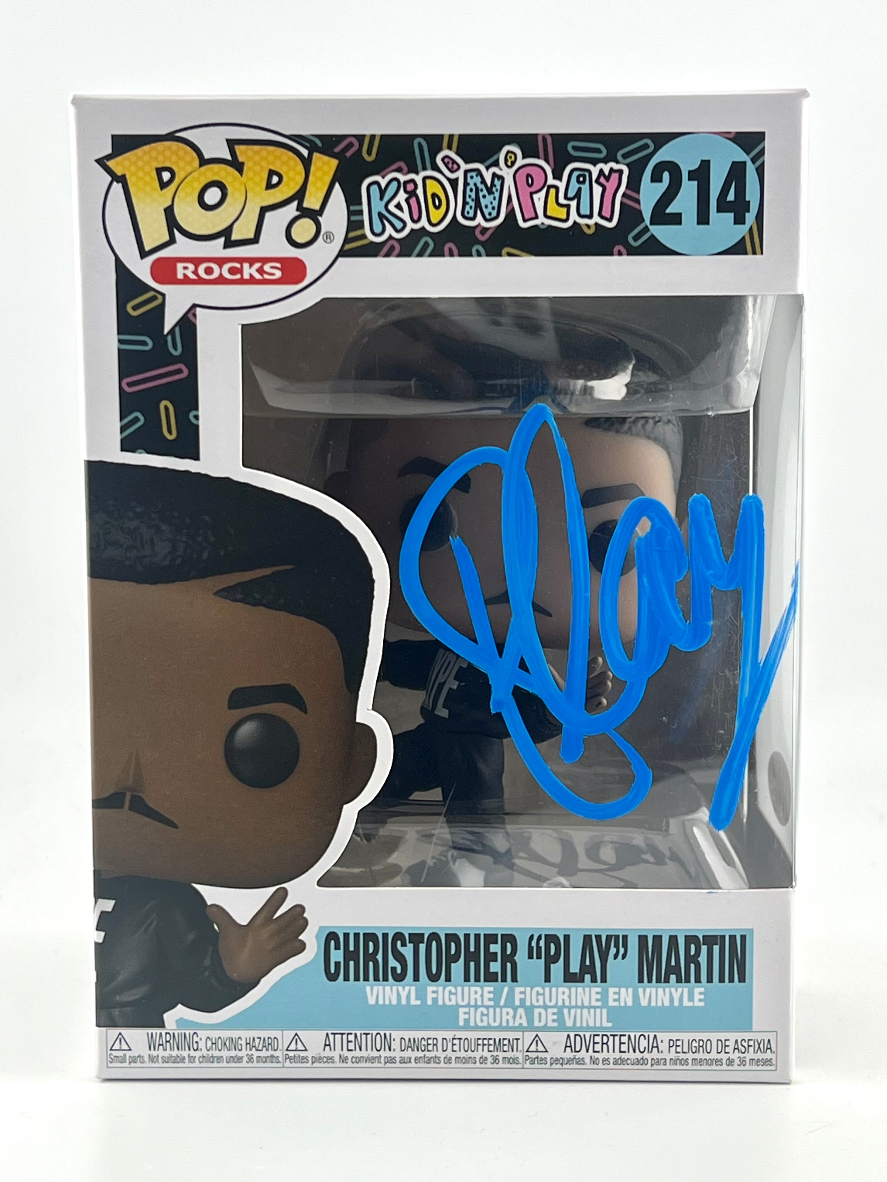 Funko Pop! CHRISTOPHER "PLAY" MARTIN 214 AUTO