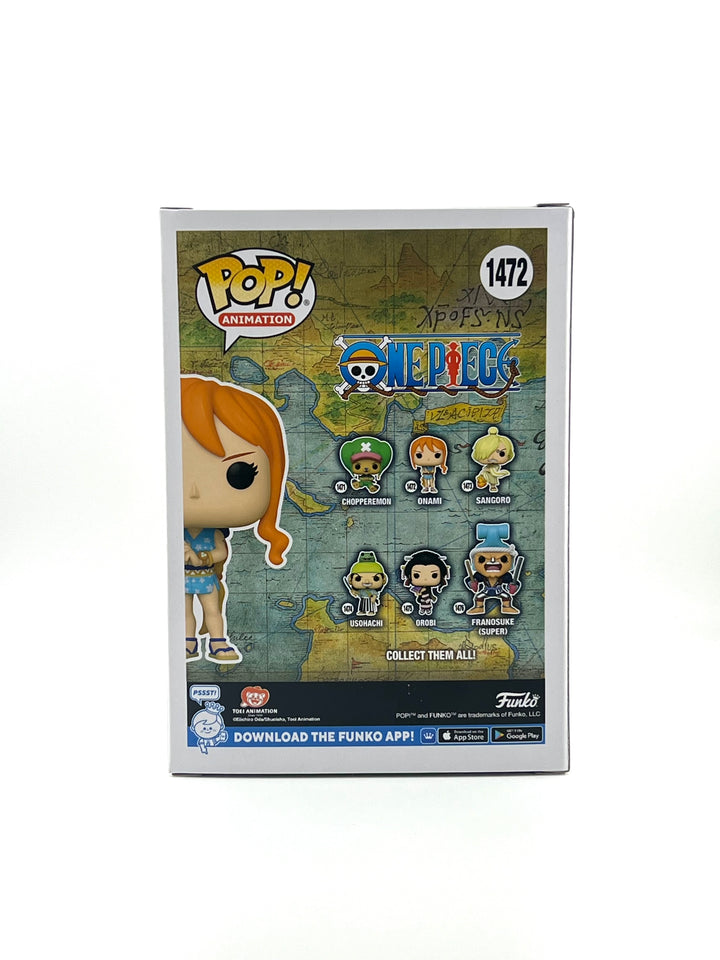 Funko Pop! One Piece - Onami #1472 Autographed by JVA Akemi Okamura with SWAU Authentication