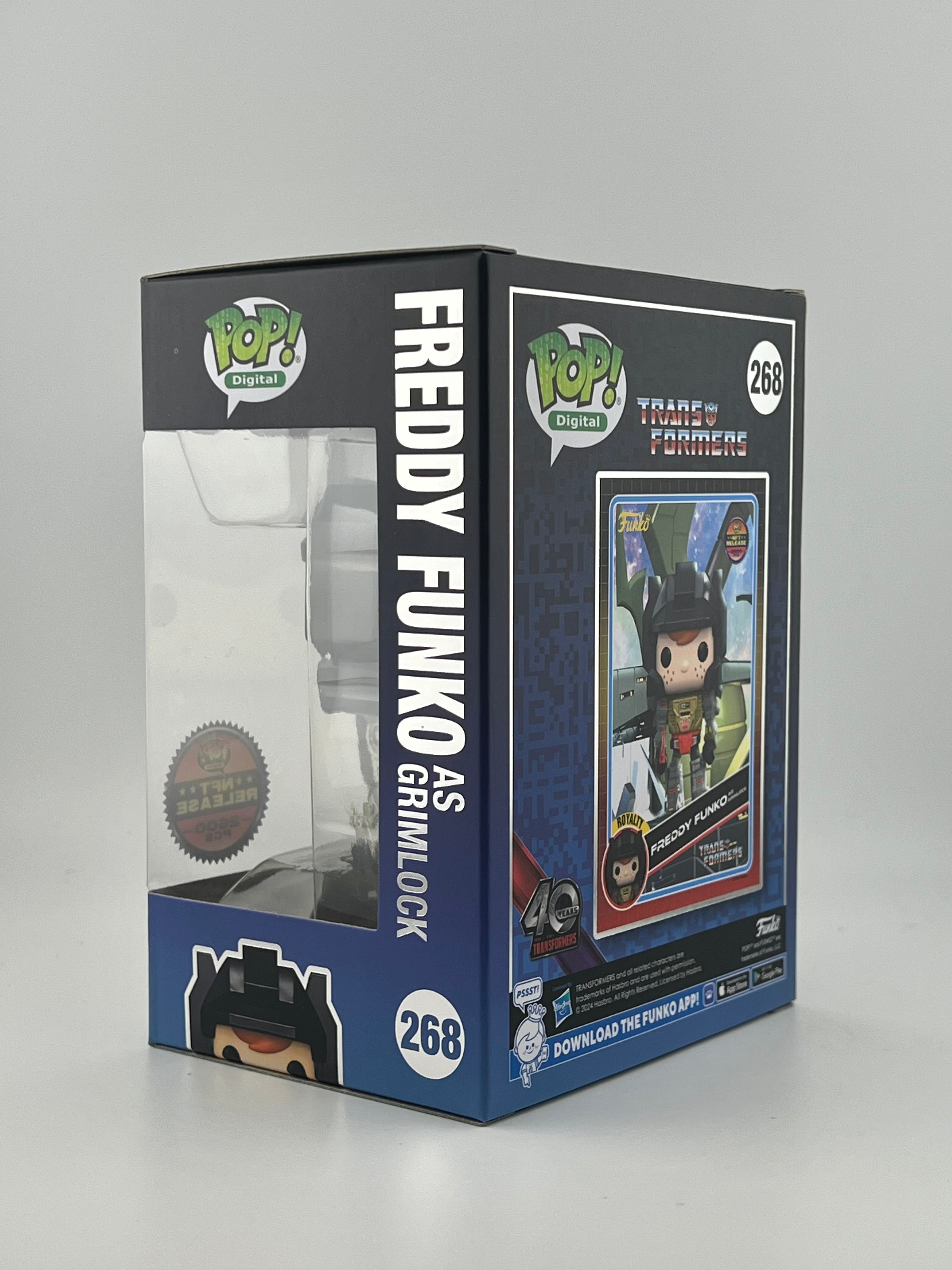 Funko Pop! FREDDY FUNKO AS GRIMLOCK 268 NFT LE2600
