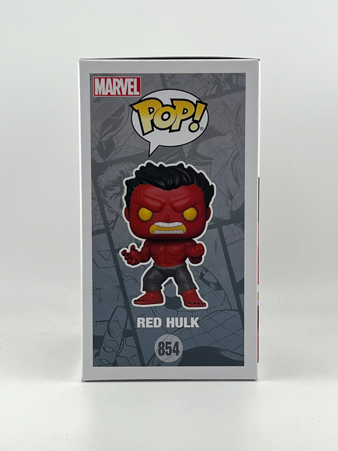 Funko Pop! Red Hulk 854 GITD Chase Hot Topic Exclusive