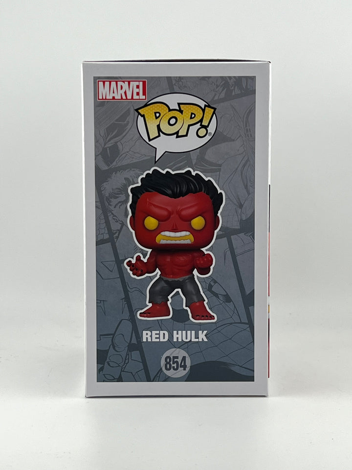 Funko Pop! Red Hulk 854 GITD Chase Hot Topic Exclusive