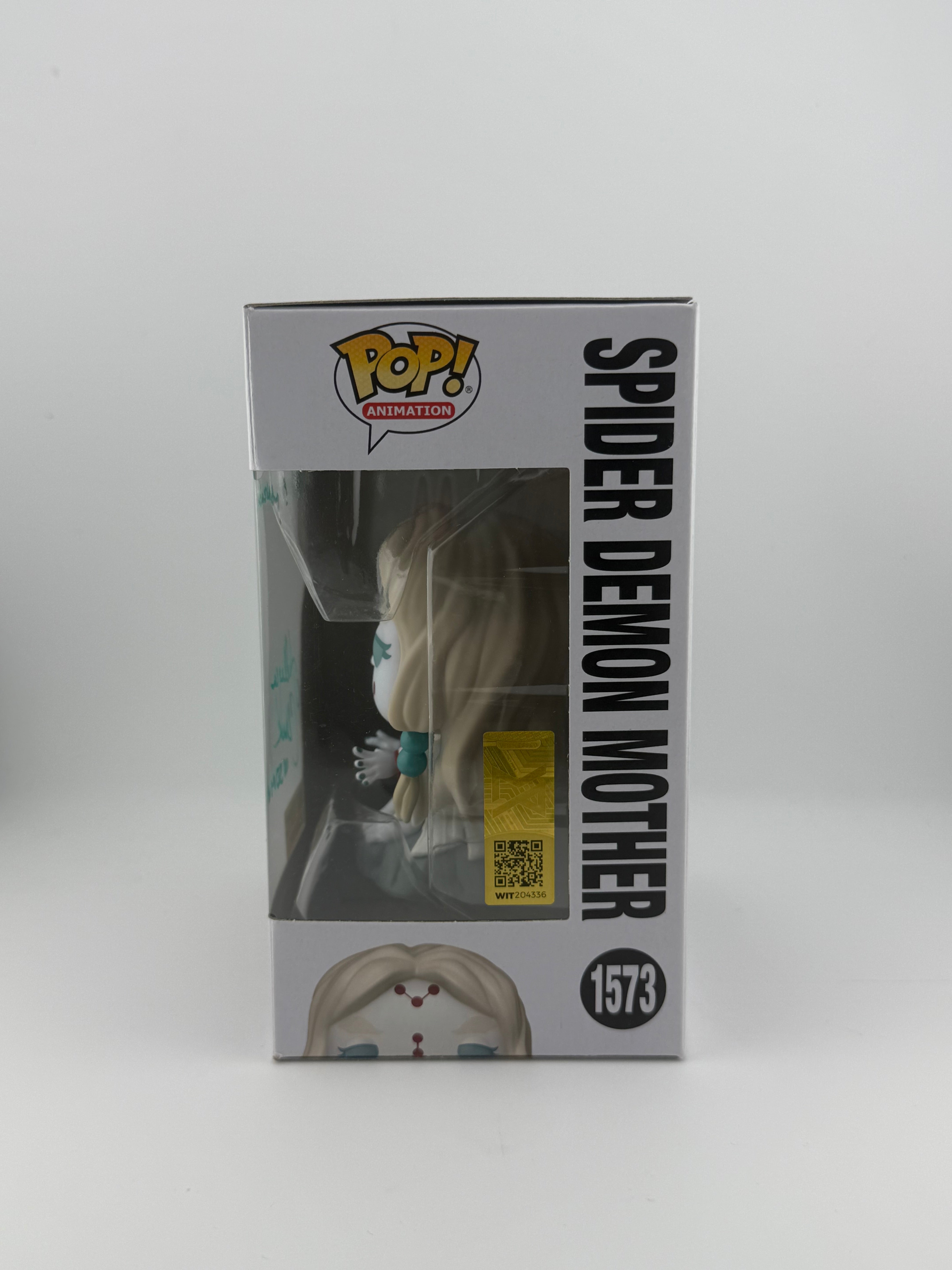 Funko POP! SIGNED SPIDER DEMON MOTHER 1573 HOT TOPIC EXCLUSIVE (ALLEGRA CLARK)