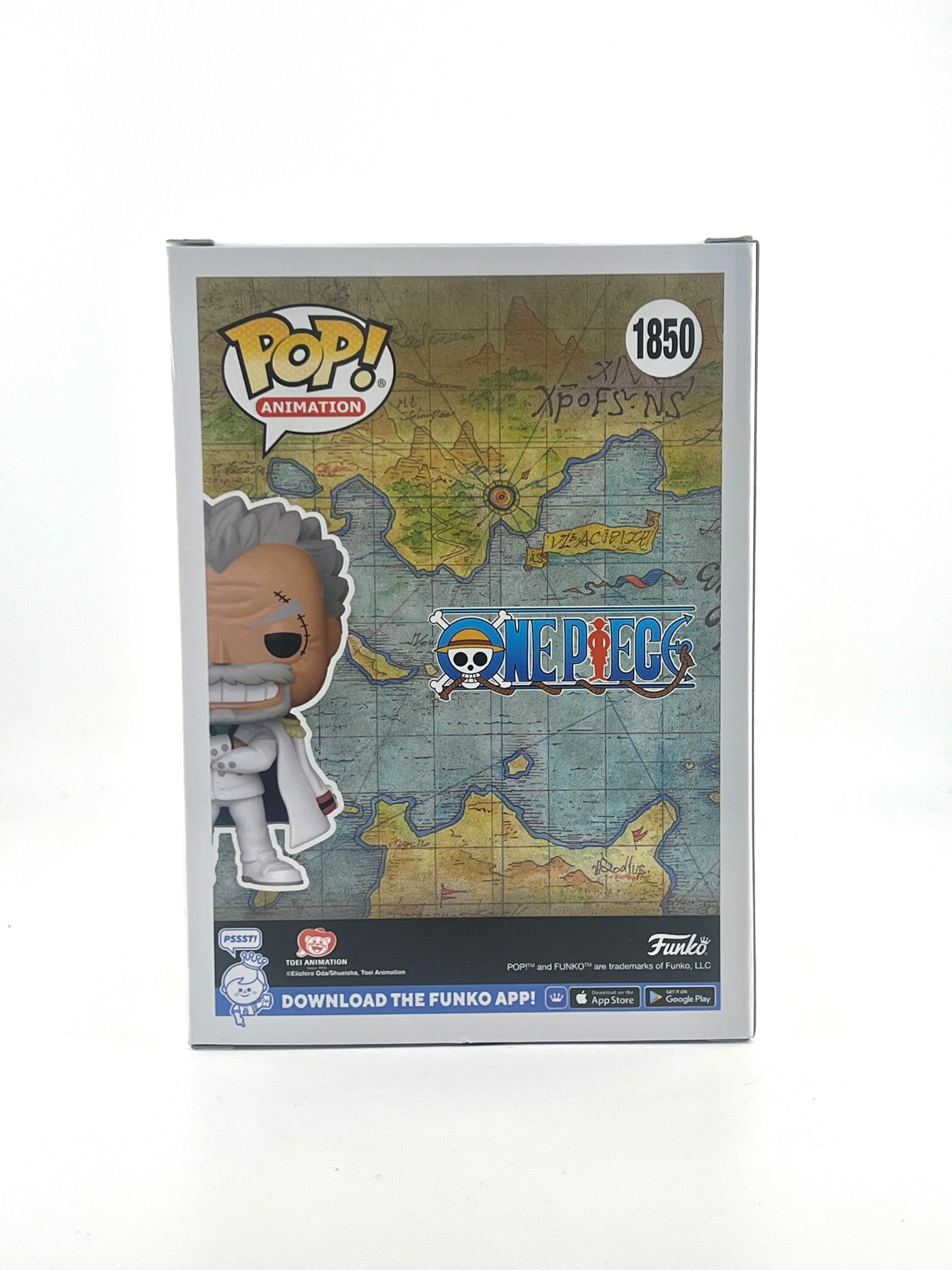 Funko Pop! MONKEY D. GARP 1850 FUNKO.COM EXCLUSIVE AUTO