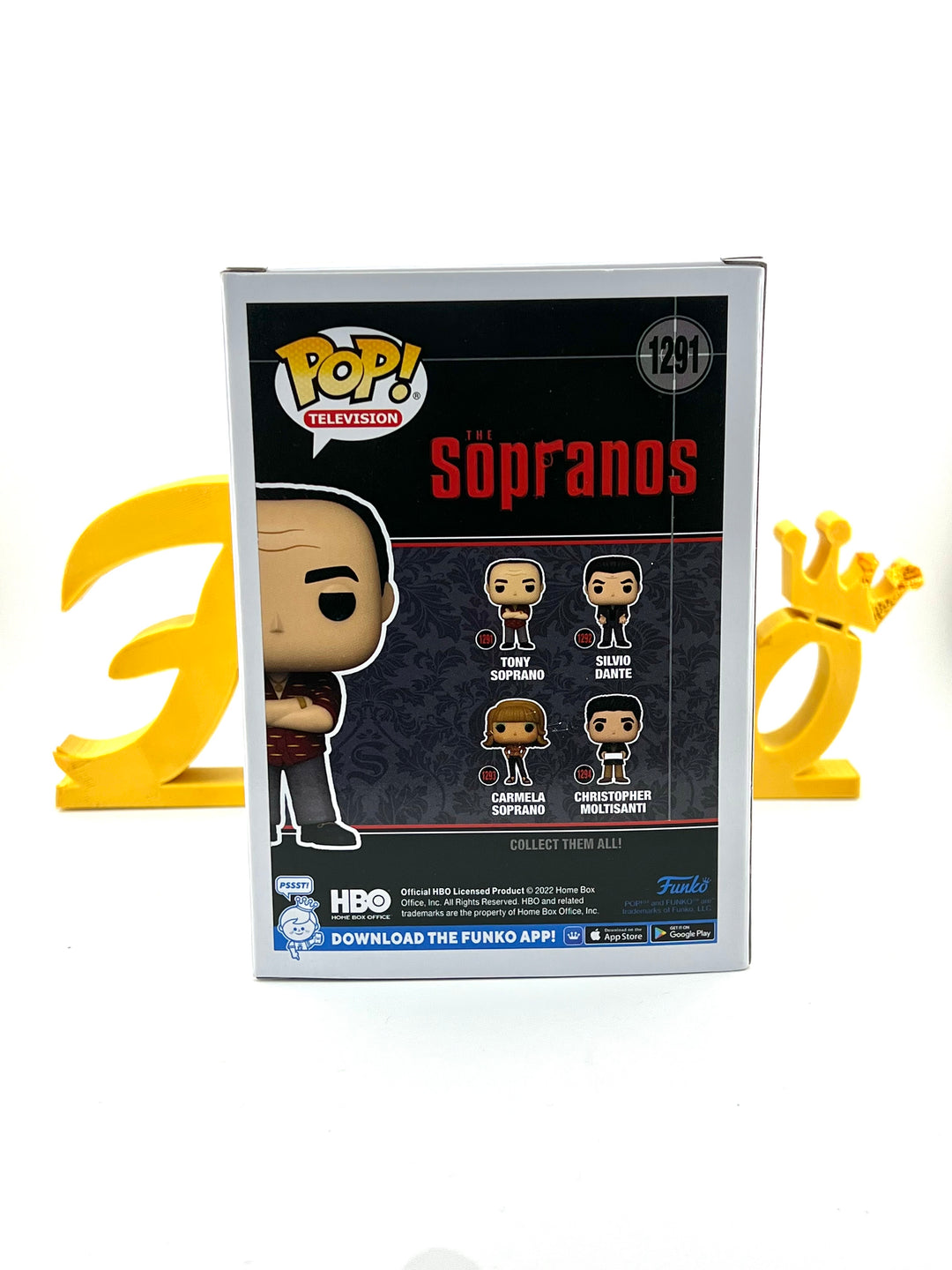 Funko Pop! Tony Soprano 1259 - Autographed by Robert IIer and Jamie-Lynn Sigler - JSA Authenticated