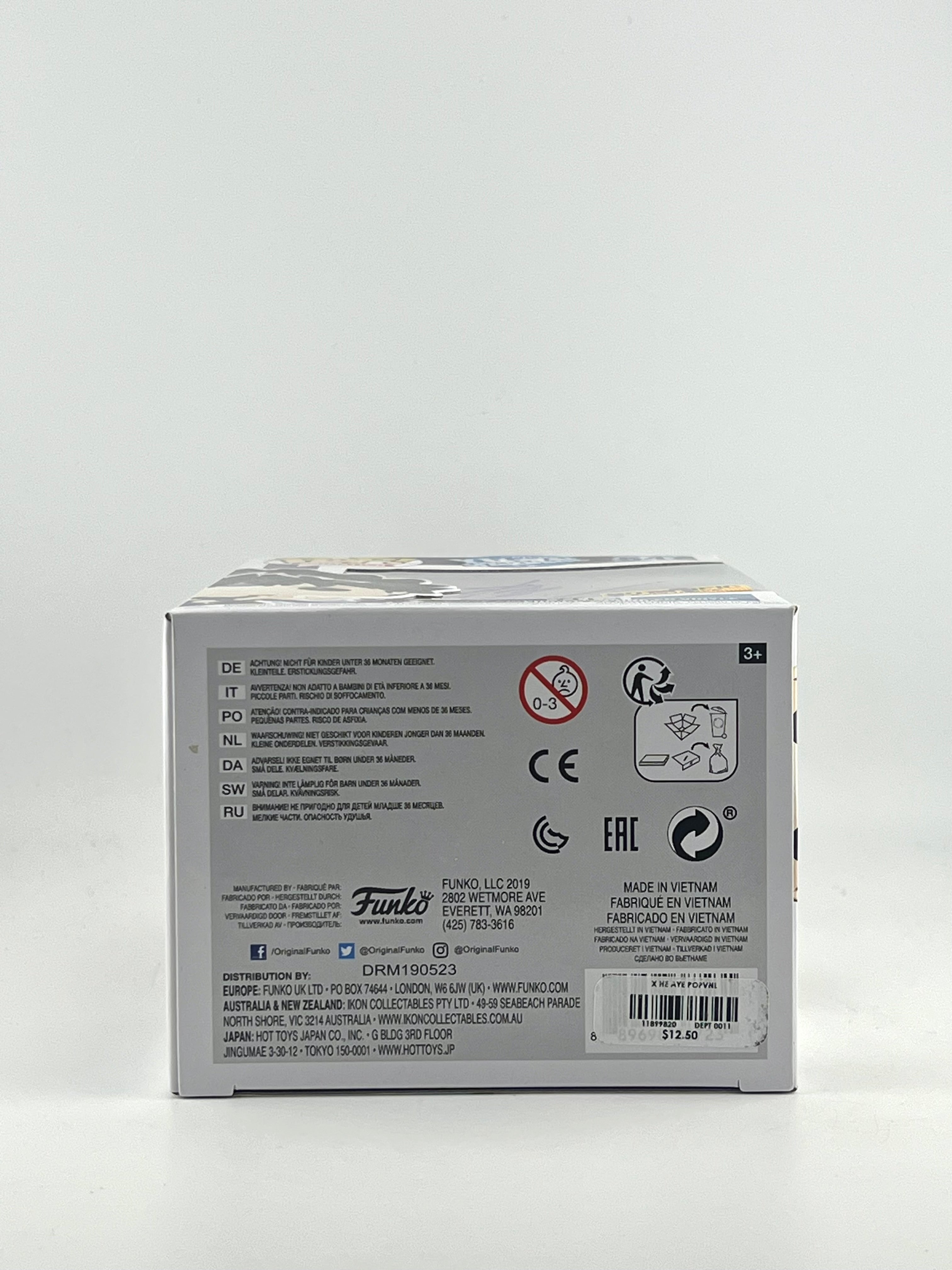 Funko Pop! HIEI 547 JVA AUTO HOT TOPIC EXCLUSIVE + AUTHENTICATION