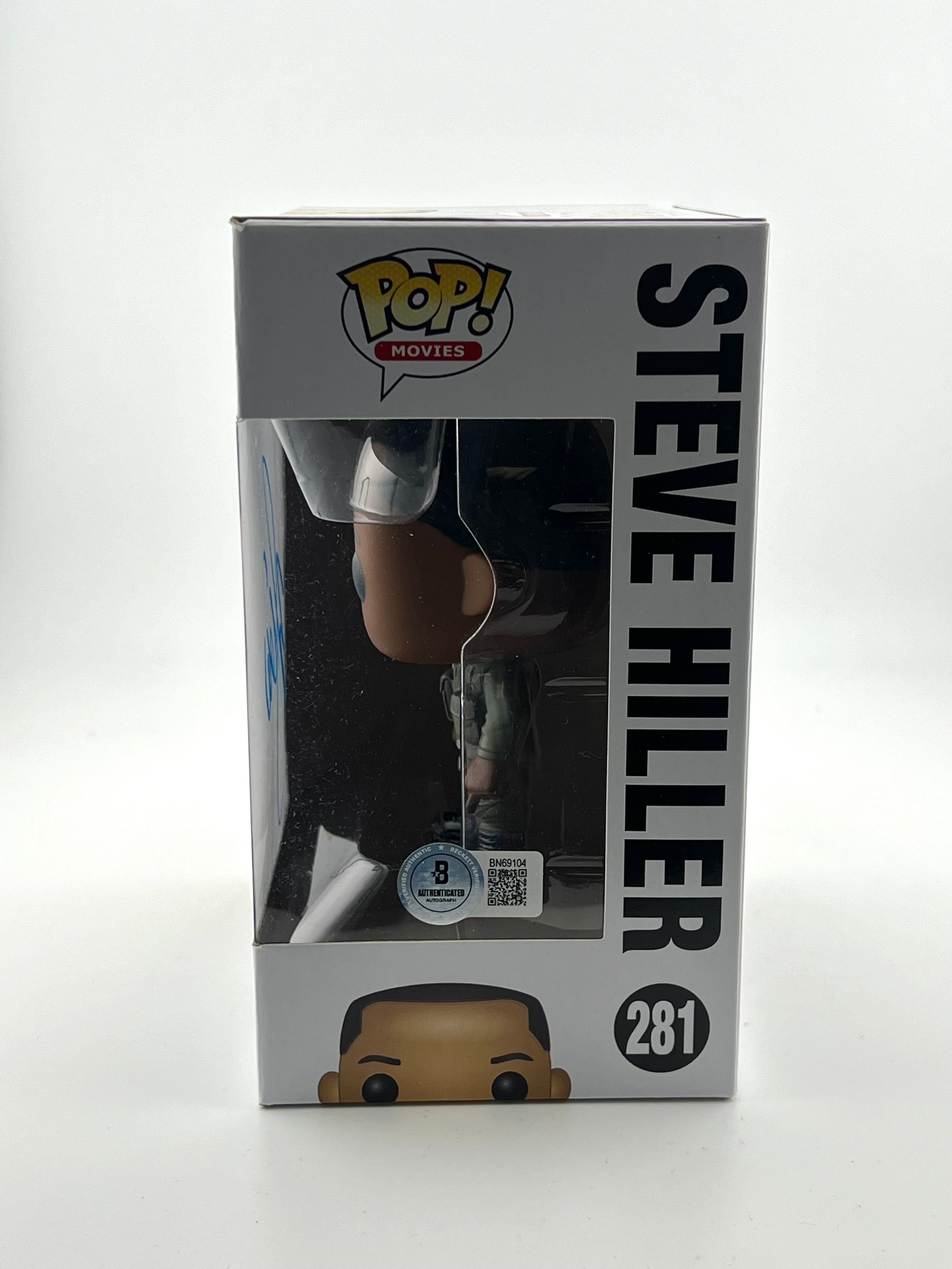 Will Smith Signed - STEVE HILLER 281 Funko Pop! - Independence Day + Beckett Certification