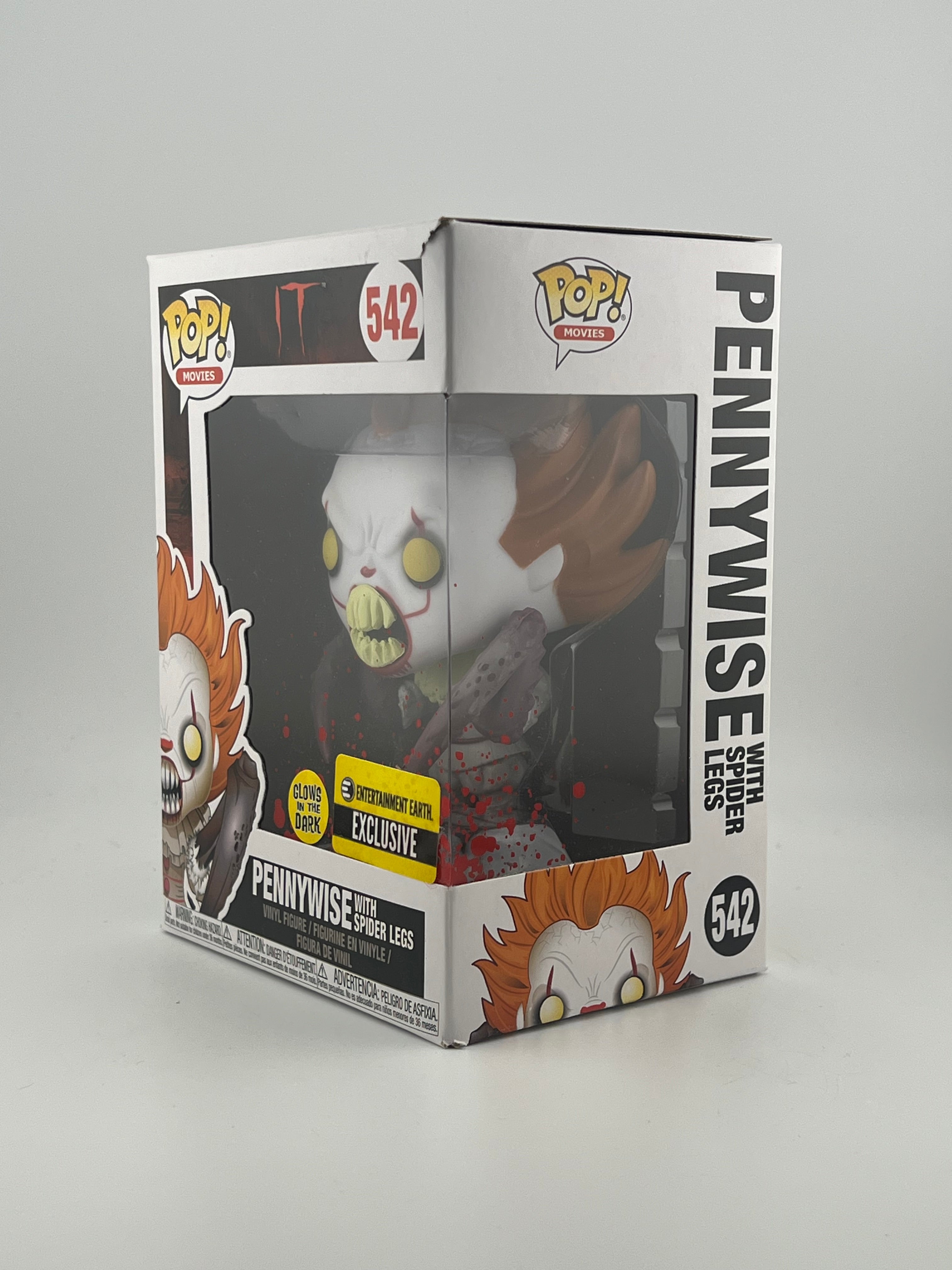 Funko Pop - PENNYWISE (WITH SPIDER LEGS) 542 GITD EE