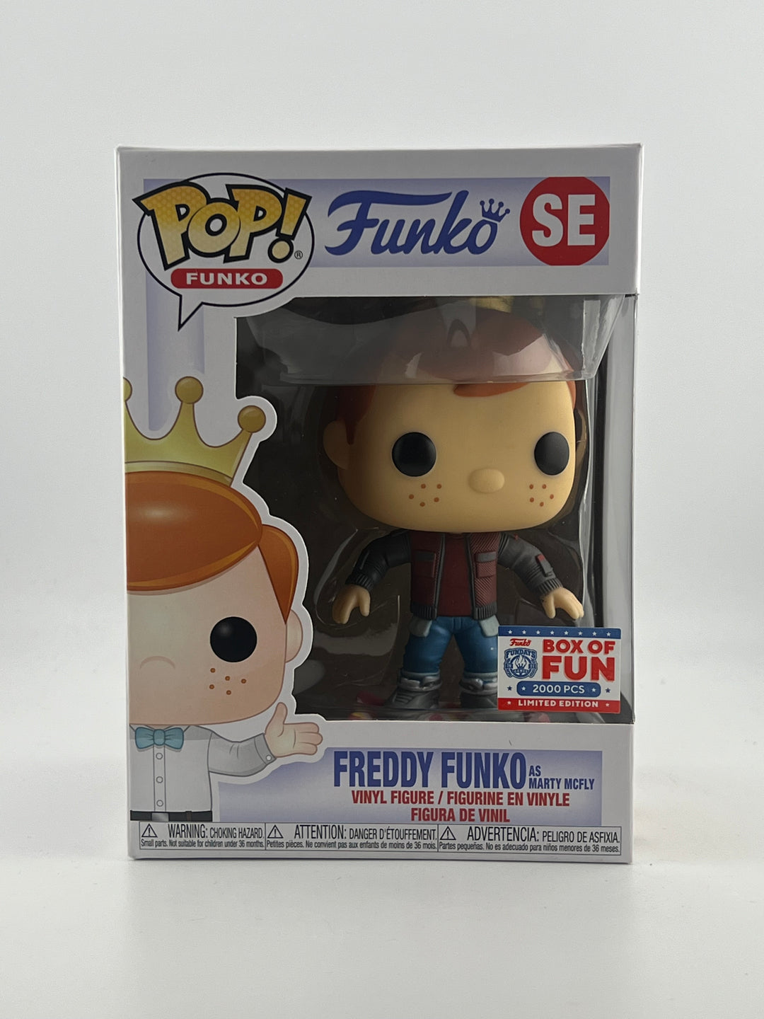 Funko Pop - FREDDY FUNKO (AS MARTY MCFLY) SE BOX OF FUN