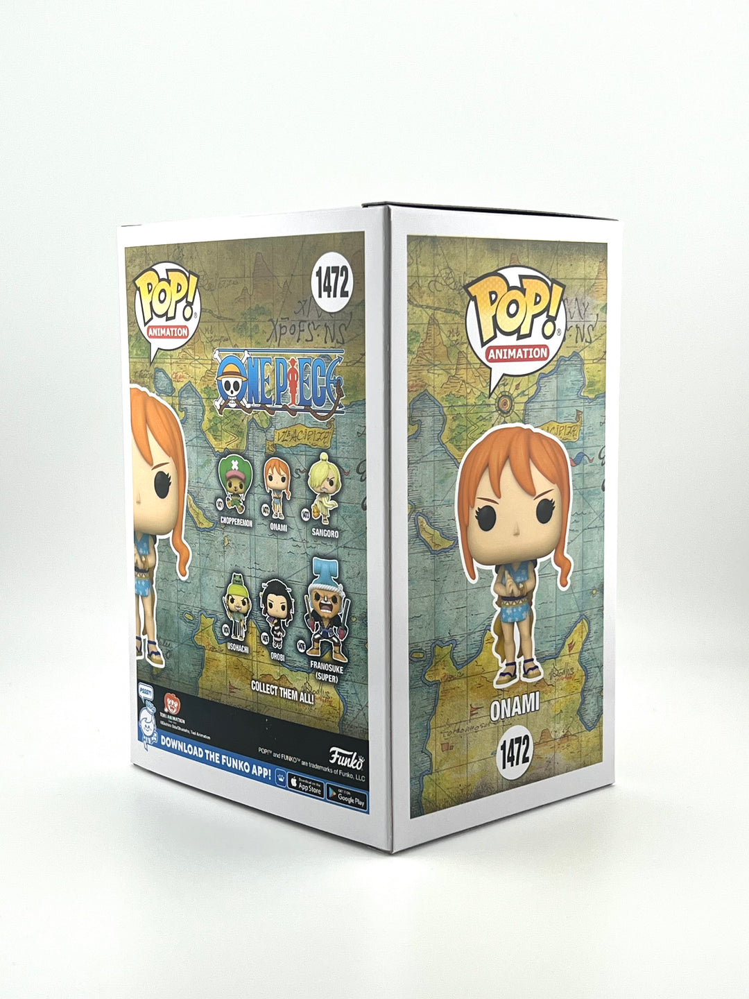 Funko Pop! One Piece - Onami #1472 Autographed by JVA Akemi Okamura with SWAU Authentication