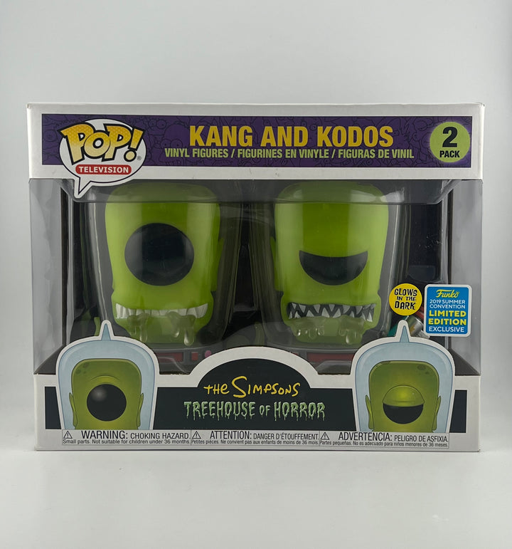 Funko Pop - KANG AND KODOS 2 GITD 2019 SUMMER CONVENTION
