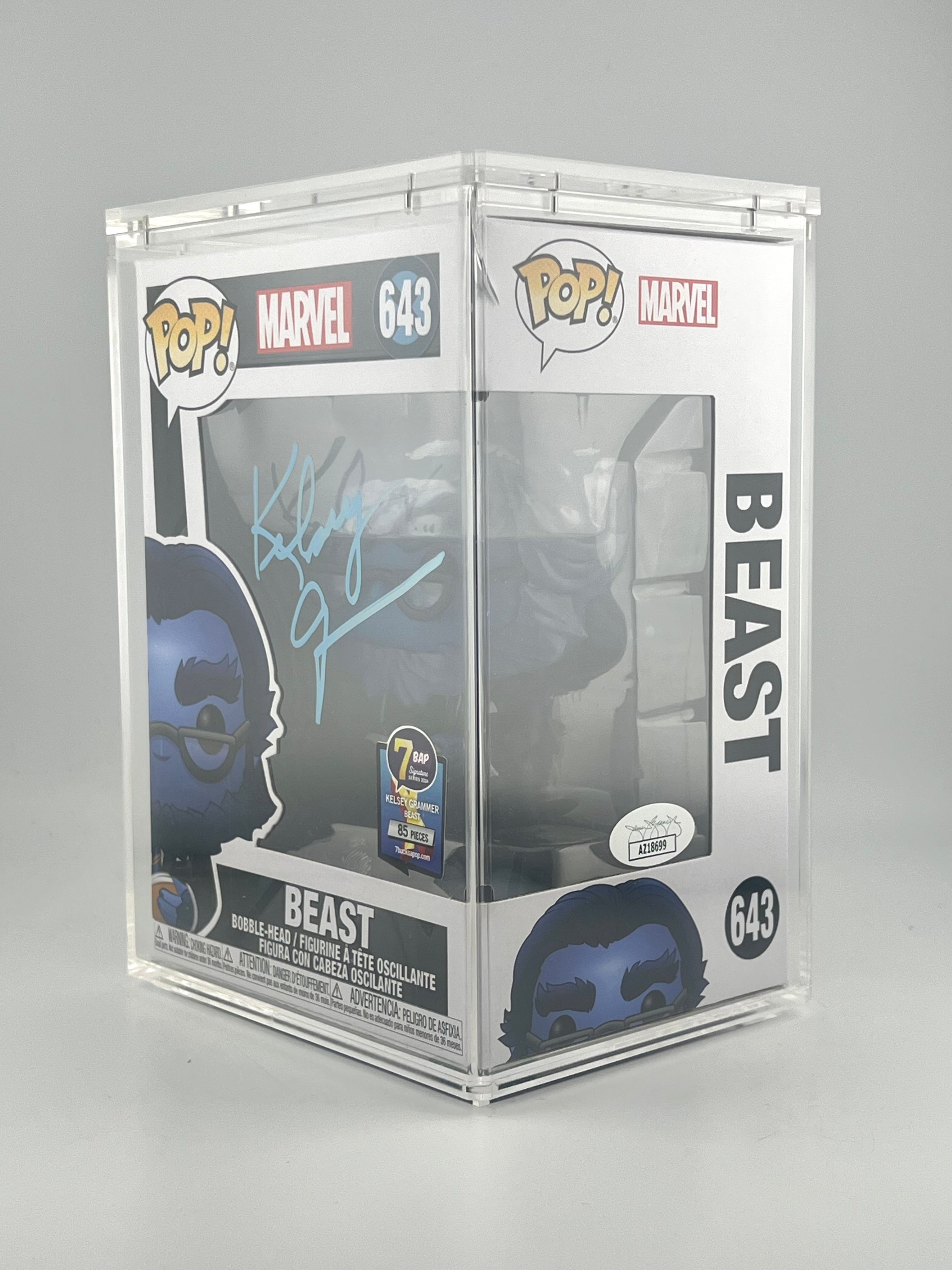 Funko Pop! BEAST 643 2024 7BAP EXCLUSIVE AUTO - Signed By Kelsey Grammer