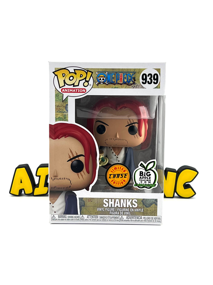 Funko Pop! Shanks 939 Chase - Big Apple Exclusive- One Piece