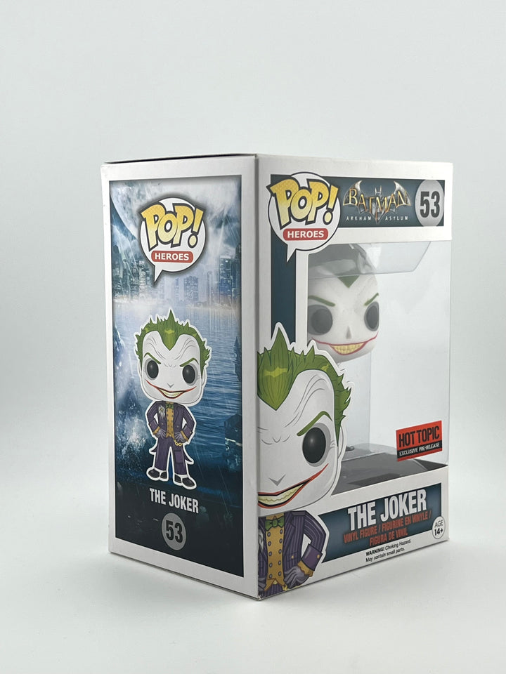 *DMG* Funko pop! Arkham Asylum: The joker 53 (HotTopic Pre-Release)