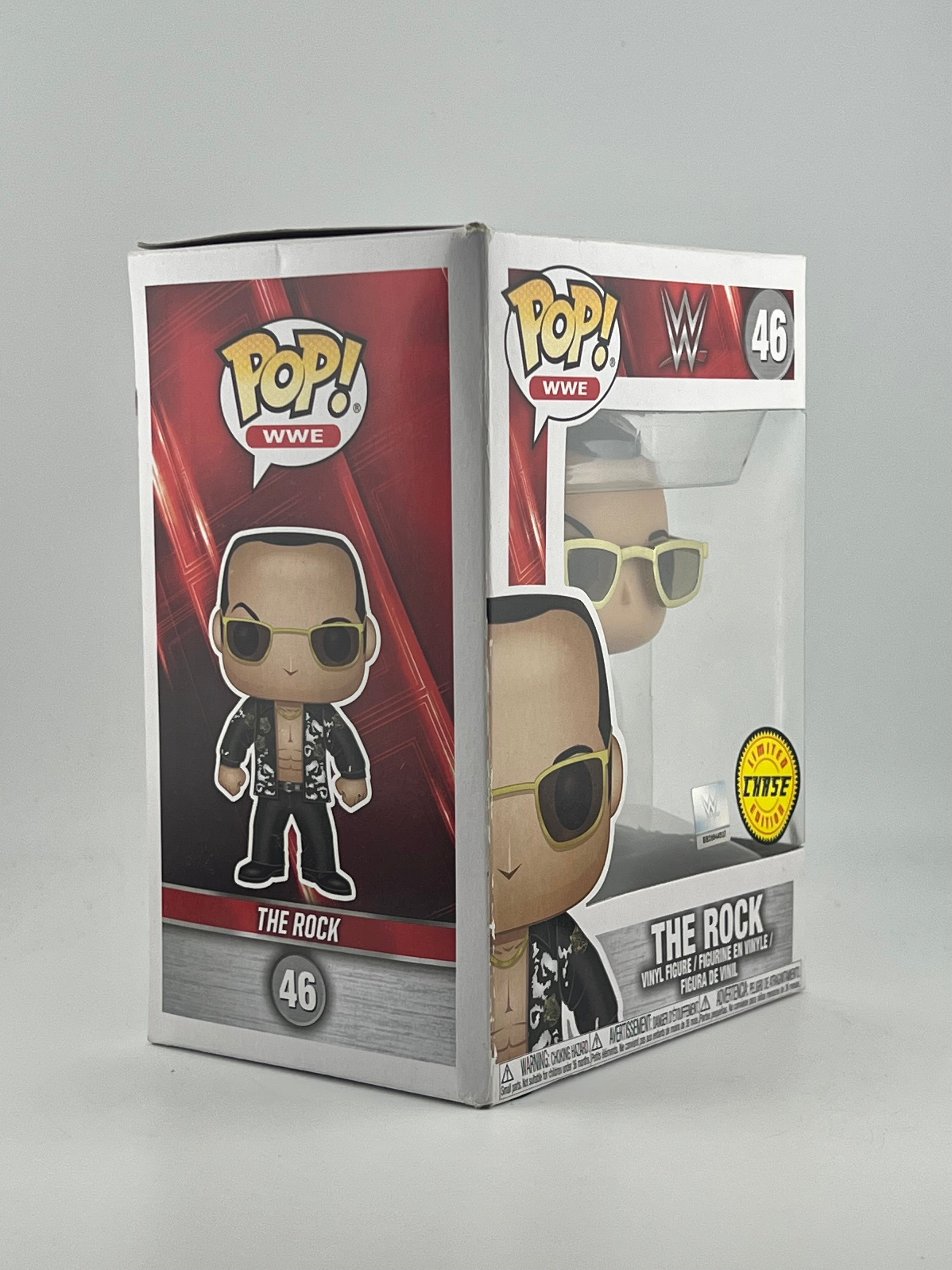 Funko Pop! THE ROCK 46 CHASE