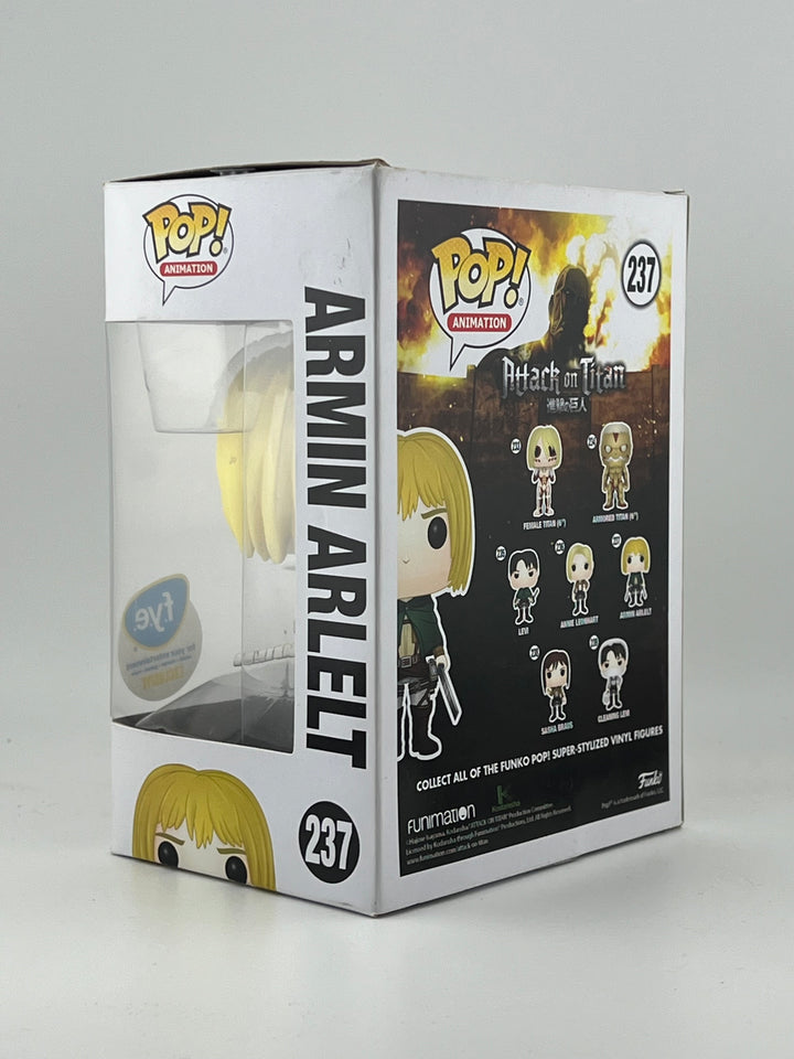 Funko Pop! Armin Arlelt 237 FYE Exclusive (Slight Damage)