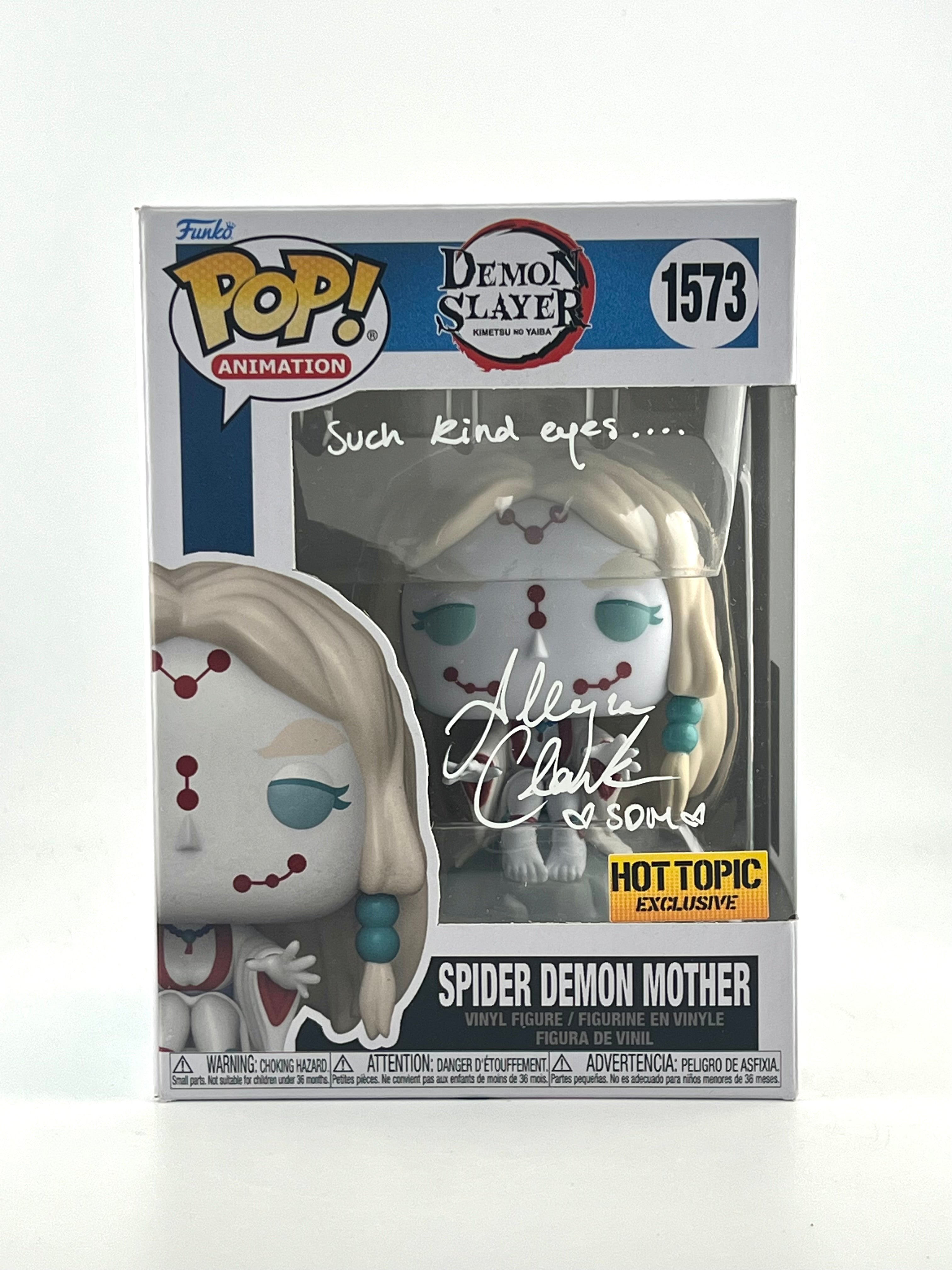 Funko Pop! SPIDER DEMON MOTHER 1573 AUTO HOT TOPIC EXCLUSIVE