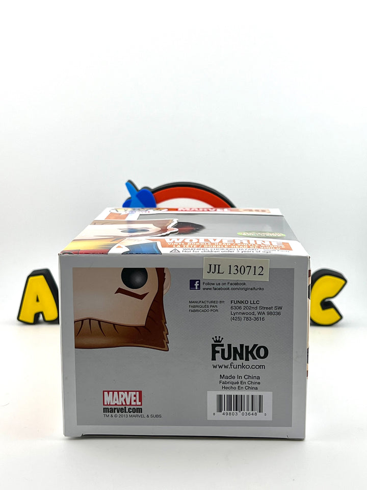 Funko Pop! Wolverine (Unmasked) 40 - Toytastik Exclusive - X-Men