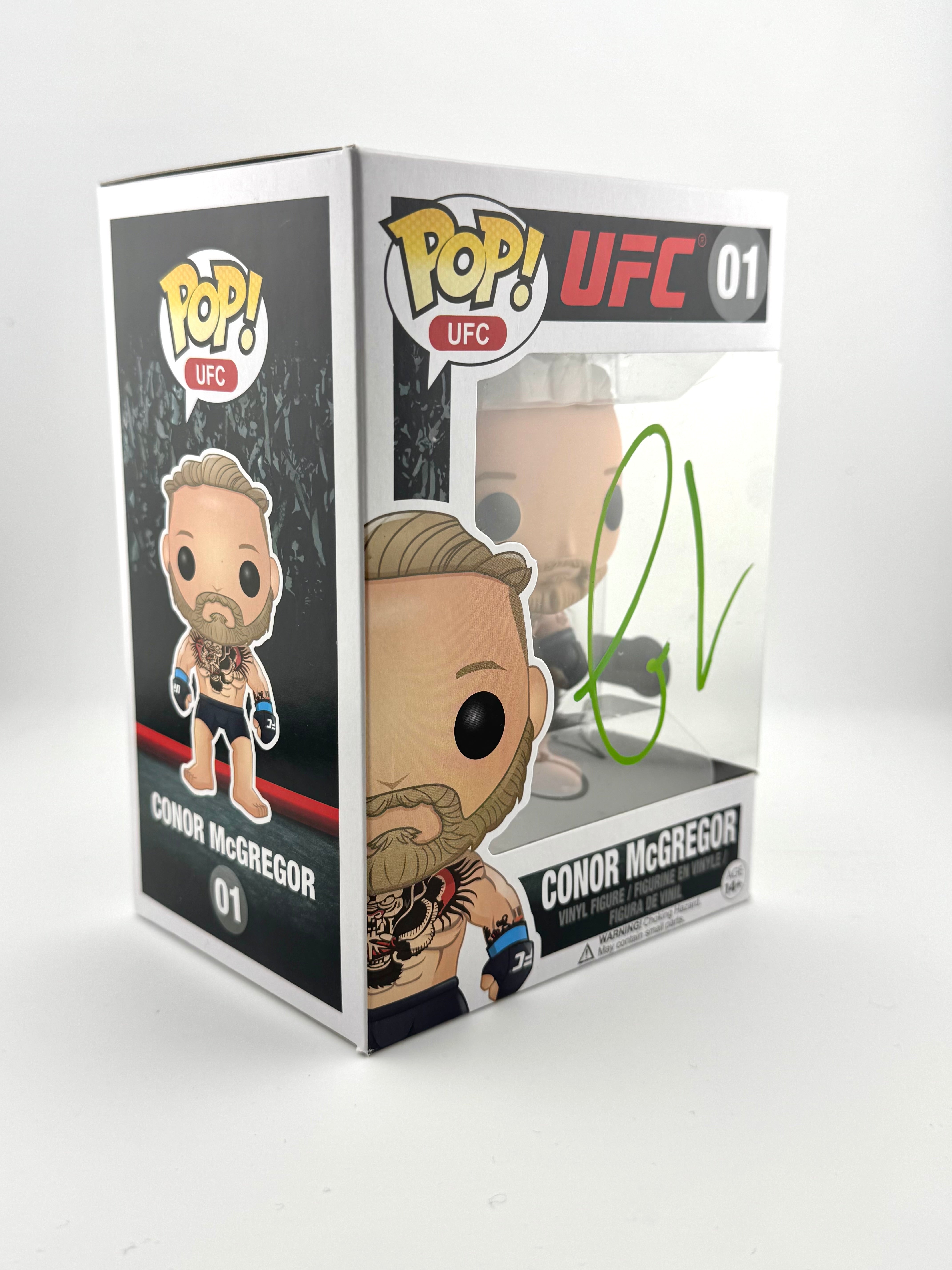 Funko Pop! CONOR MCGREGOR 01 Signed COA