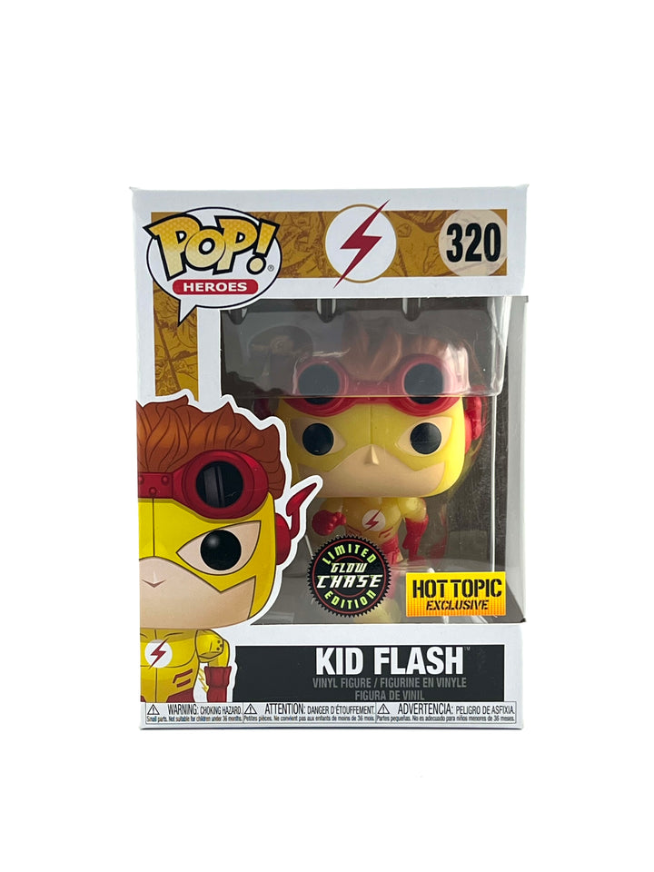 Funko Pop! DC: Kid Flash 320 Chase (HotTopic Exclusive)