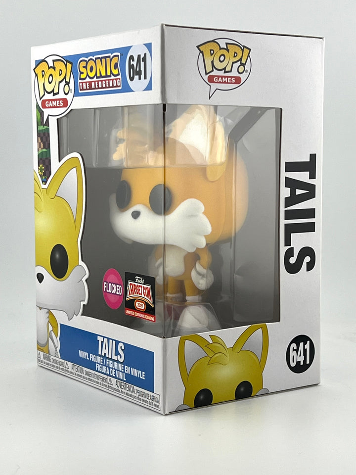 Funko Pop! Tails 641 Flocked TargetCon