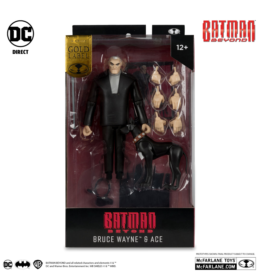 BRUCE WAYNE & ACE (BATMAN BEYOND) GOLD LABEL - SDCC EXCLUSIVE