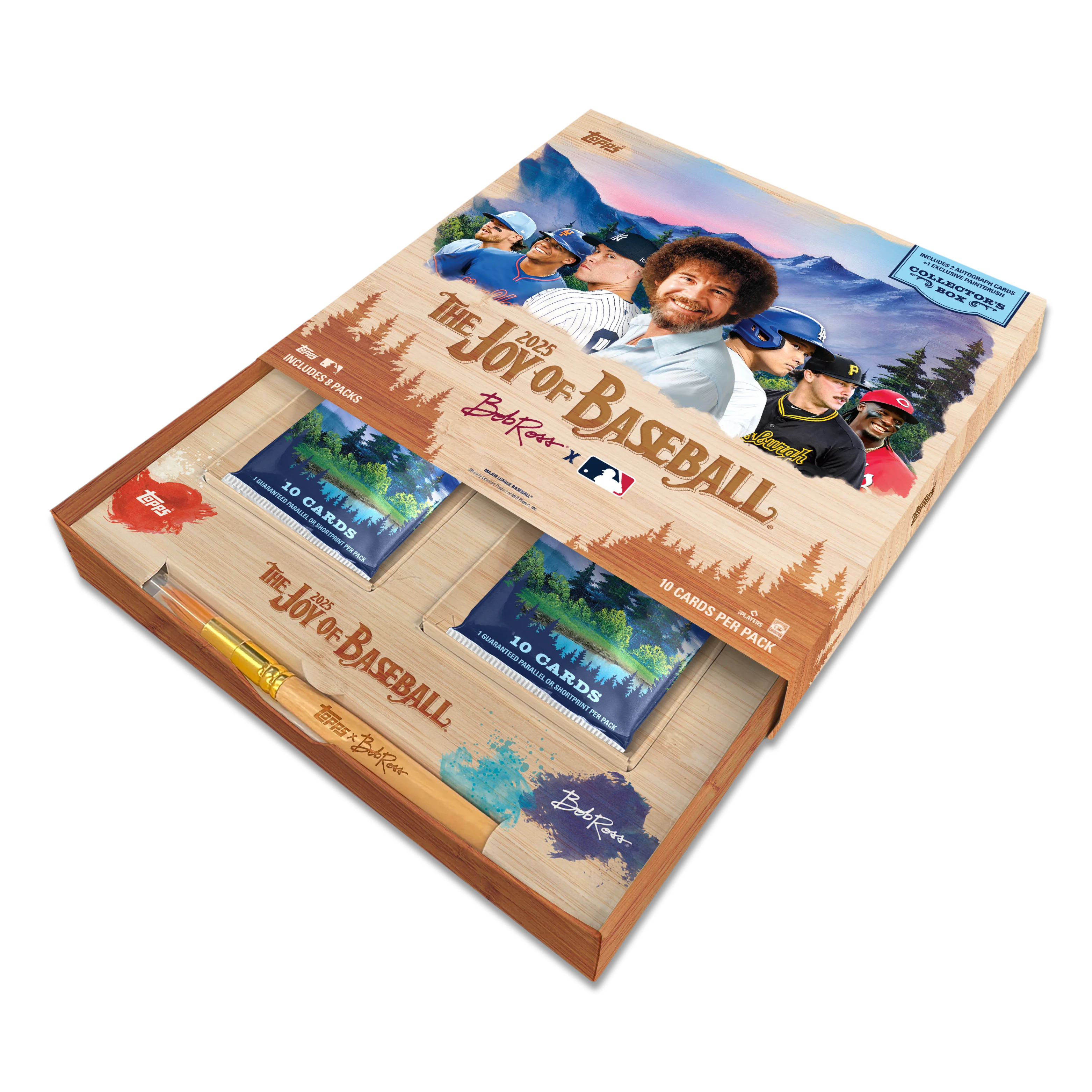 2025 Topps x Bob Ross: The Joy of Baseball - Collectors Box