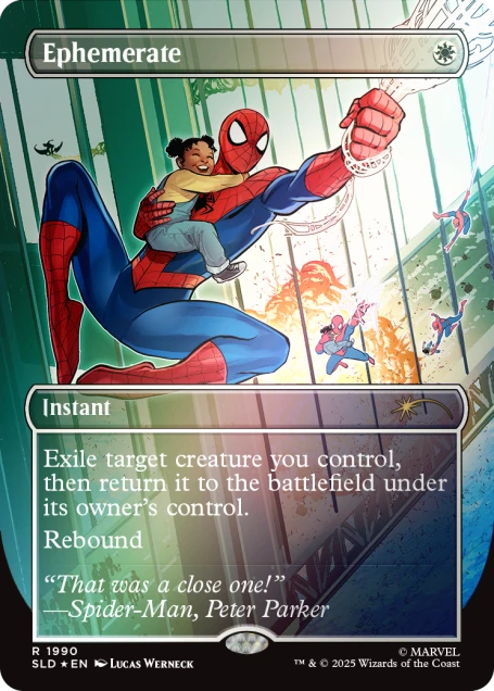 SECRET LAIR X MARVEL'S SPIDER-MAN: HEROIC DEEDS FOIL EDITION