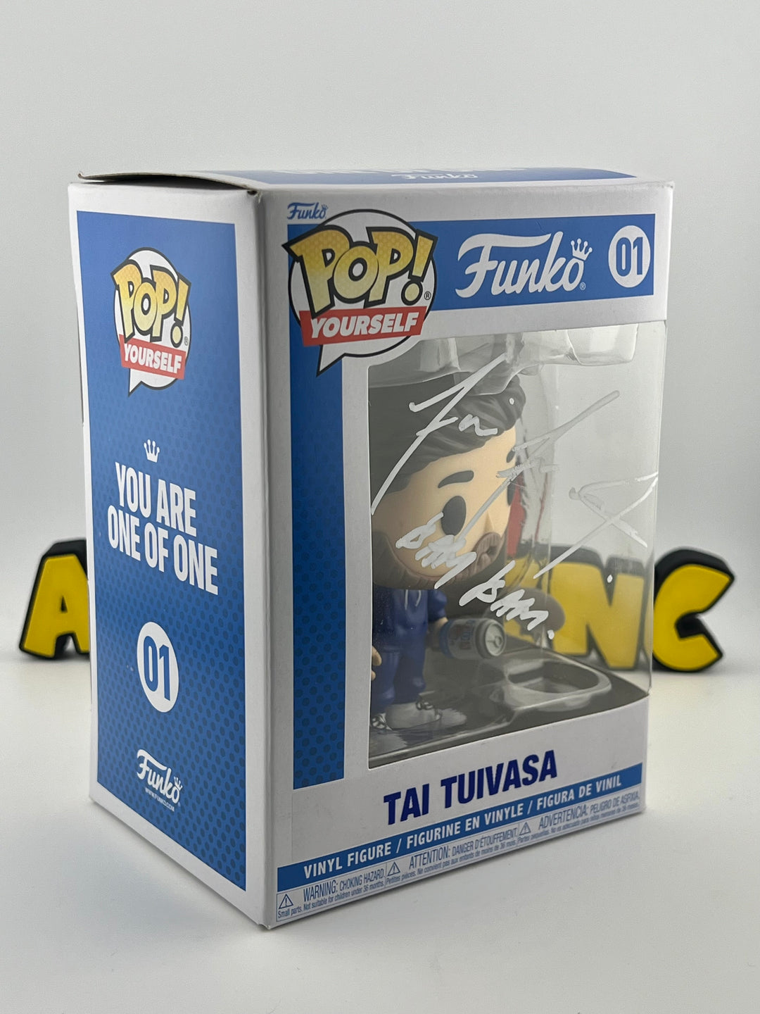 Tai Tuivasa Autographed Custom Funko Pop!