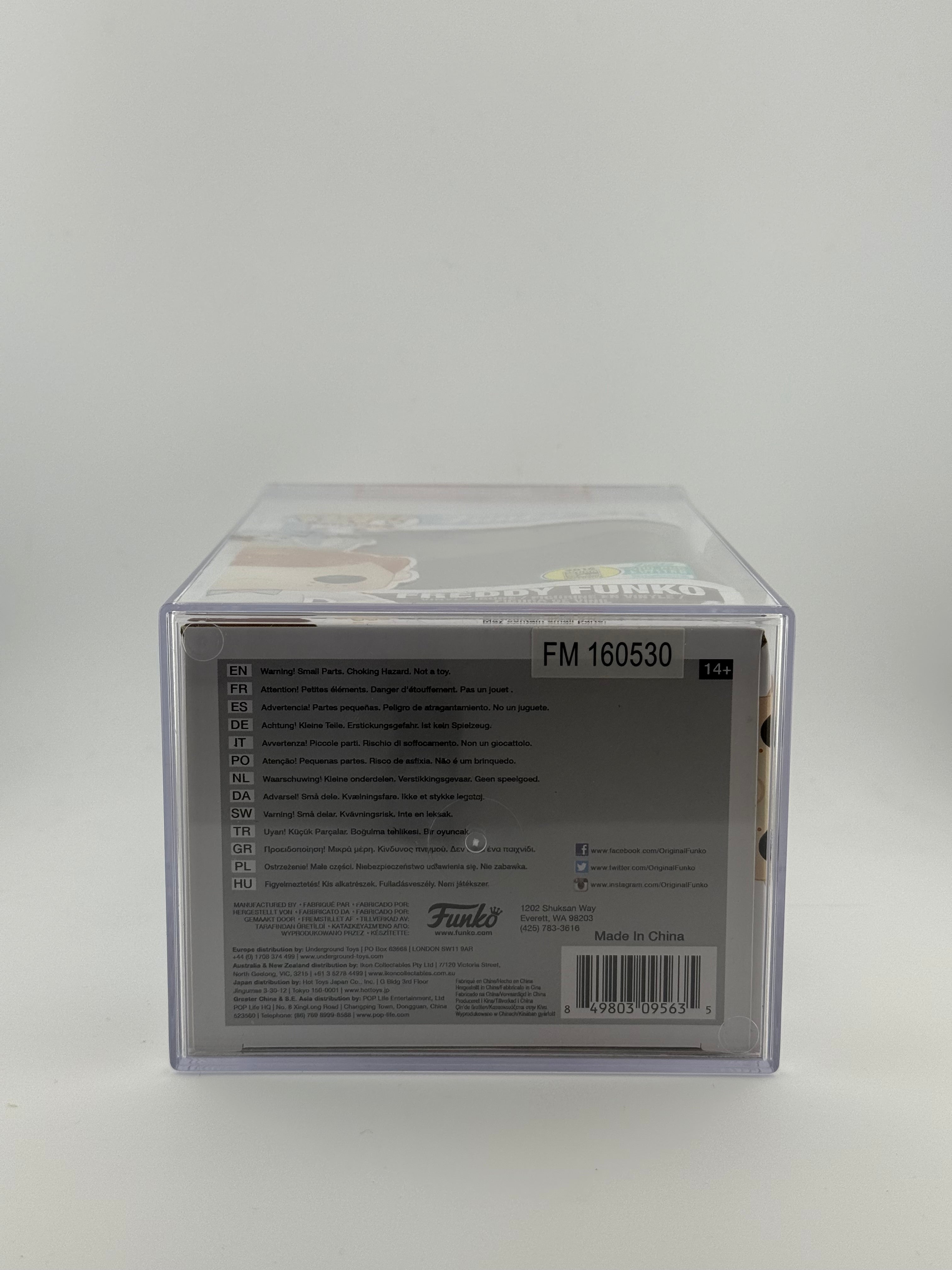 Funko Pop! Freddy Funko as Mad Hatter 2016 SDCC LE400 PSA GRADE 8.5