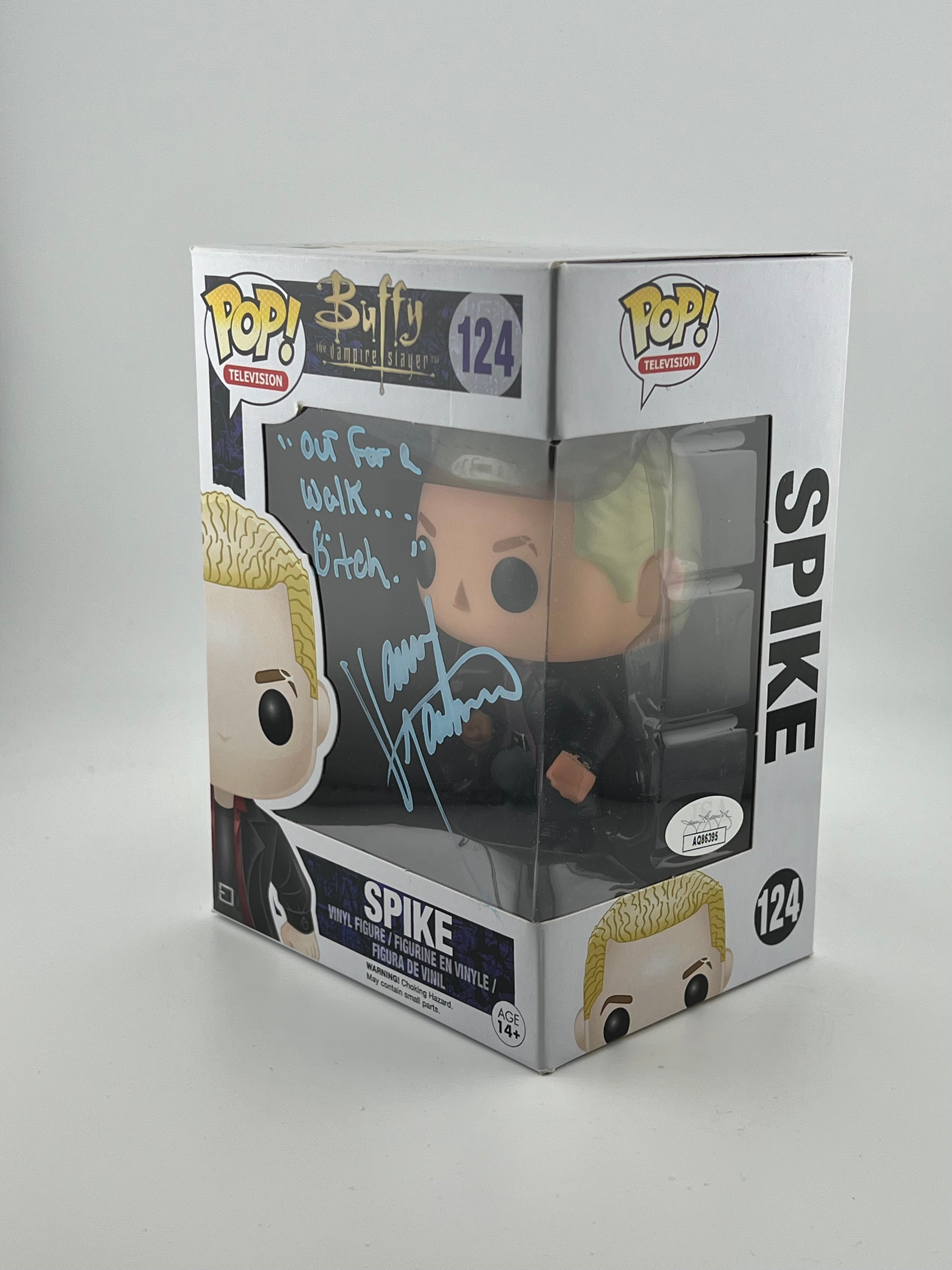 SIGNED SPIKE 124 - Buffy The Vampier Slayer + JSA - James Marsters
