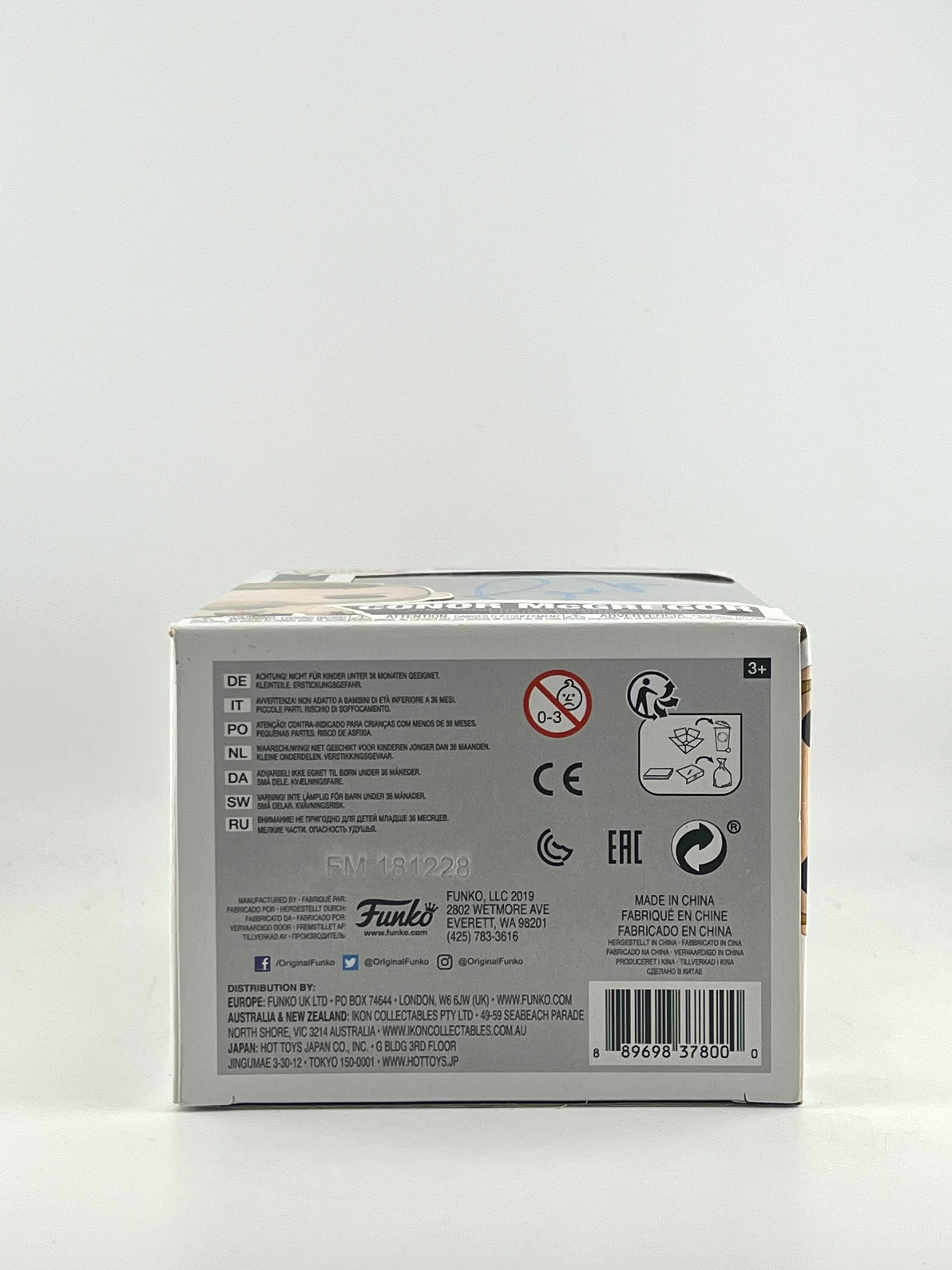 Funko Pop! CONOR MCGREGOR 07 AUTO