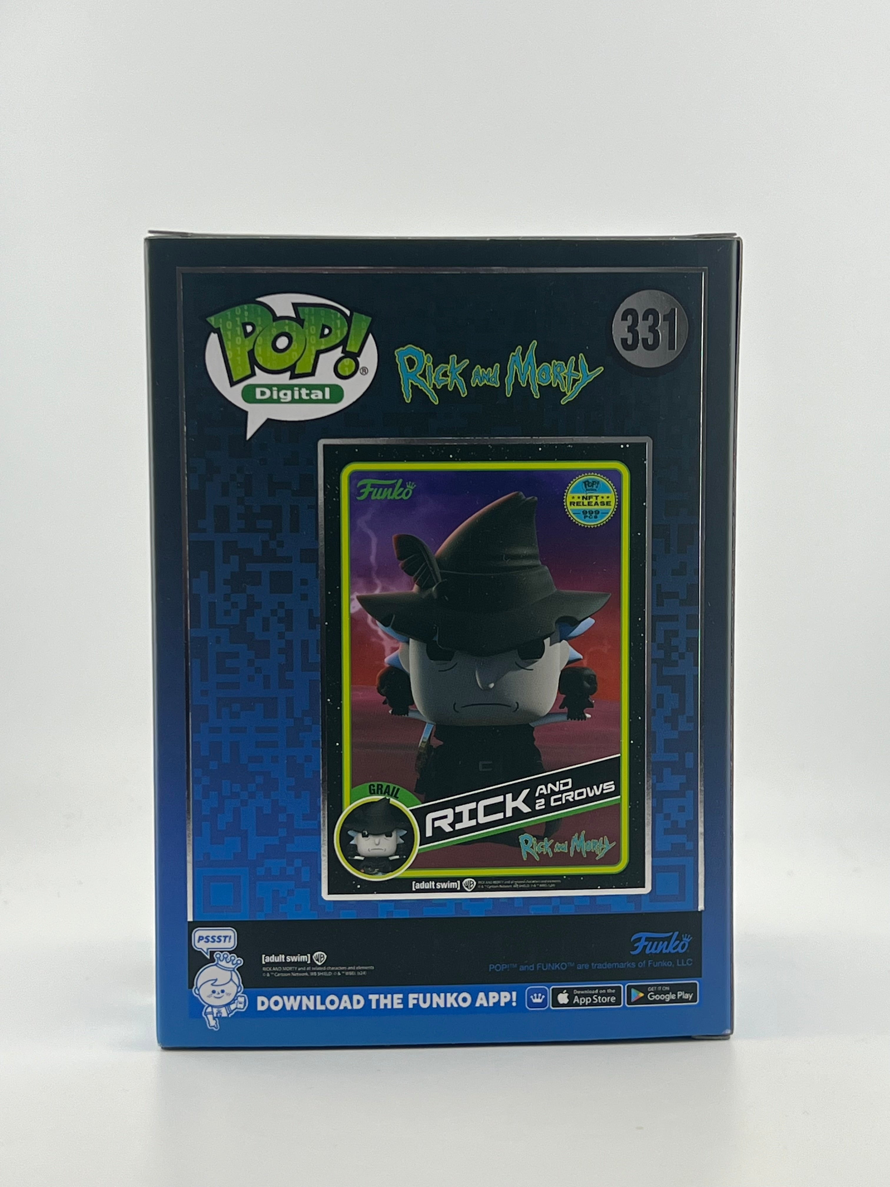 Funko Pop! Rick and 2 crows 331 NFT LE999