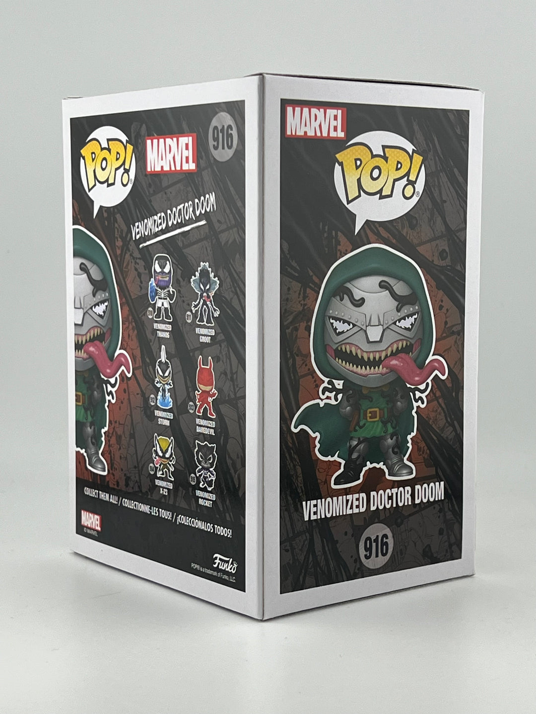 Funko Pop! Venomized Doctor Doom 916 GITD Chase FYE Exclusive