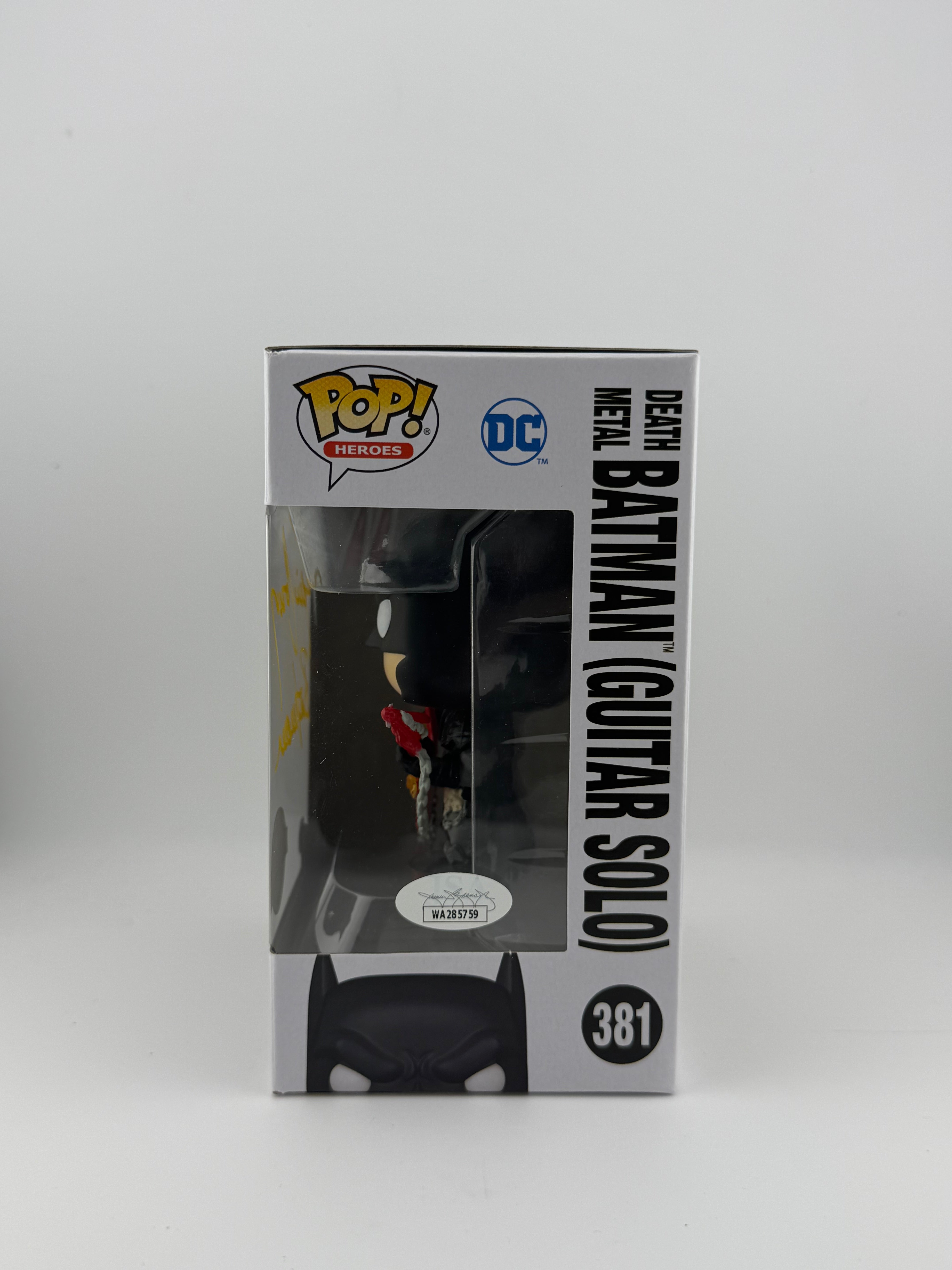 Funko POP! SIGNED DEATH METAL BATMAN (GUITAR SOLO) 381 SE (KEVIN CONROY) + JSE