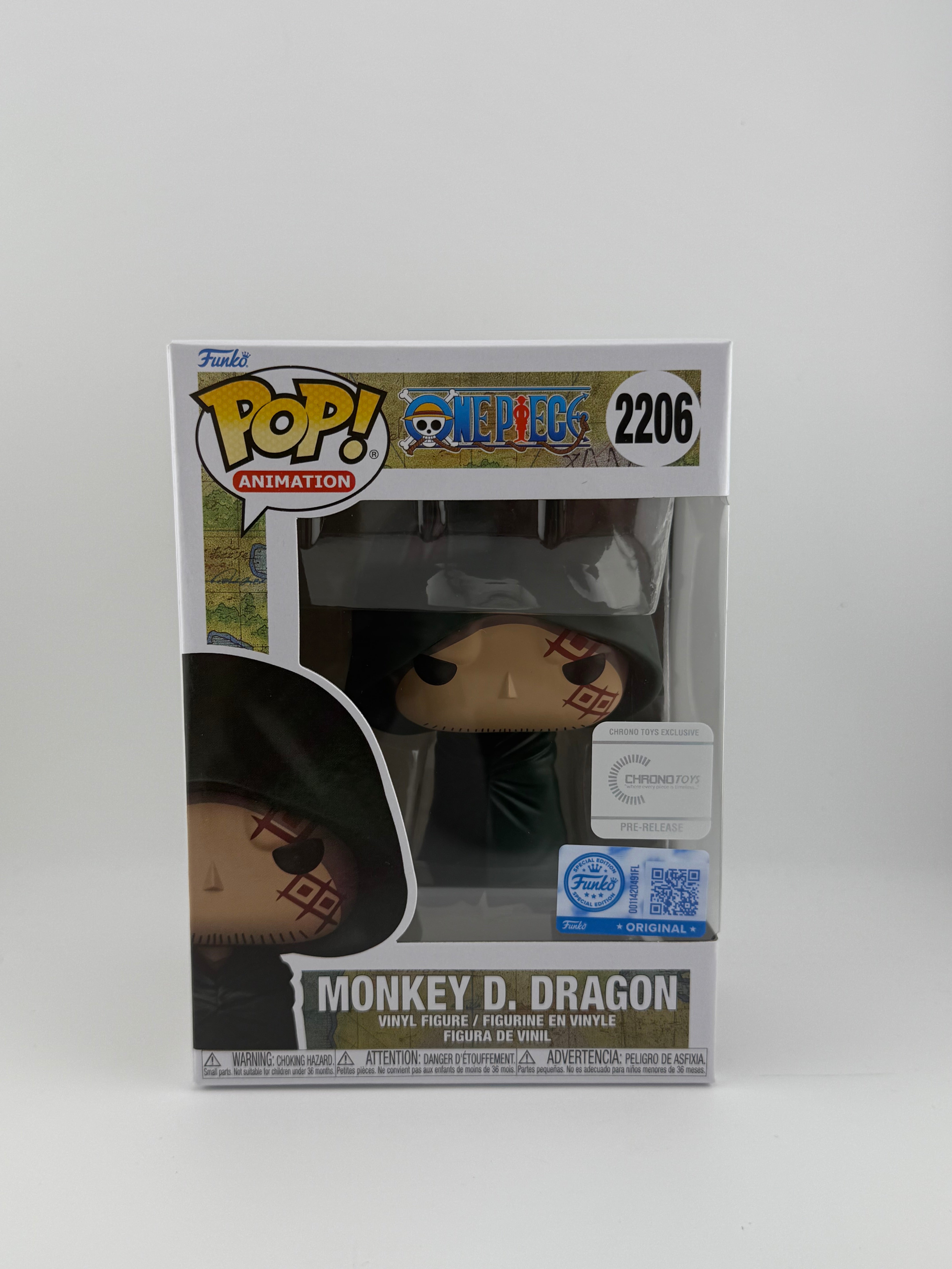Funko POP! MONKEY D. DRAGON 2206 CHRONO TOYS EXCLUSIVE