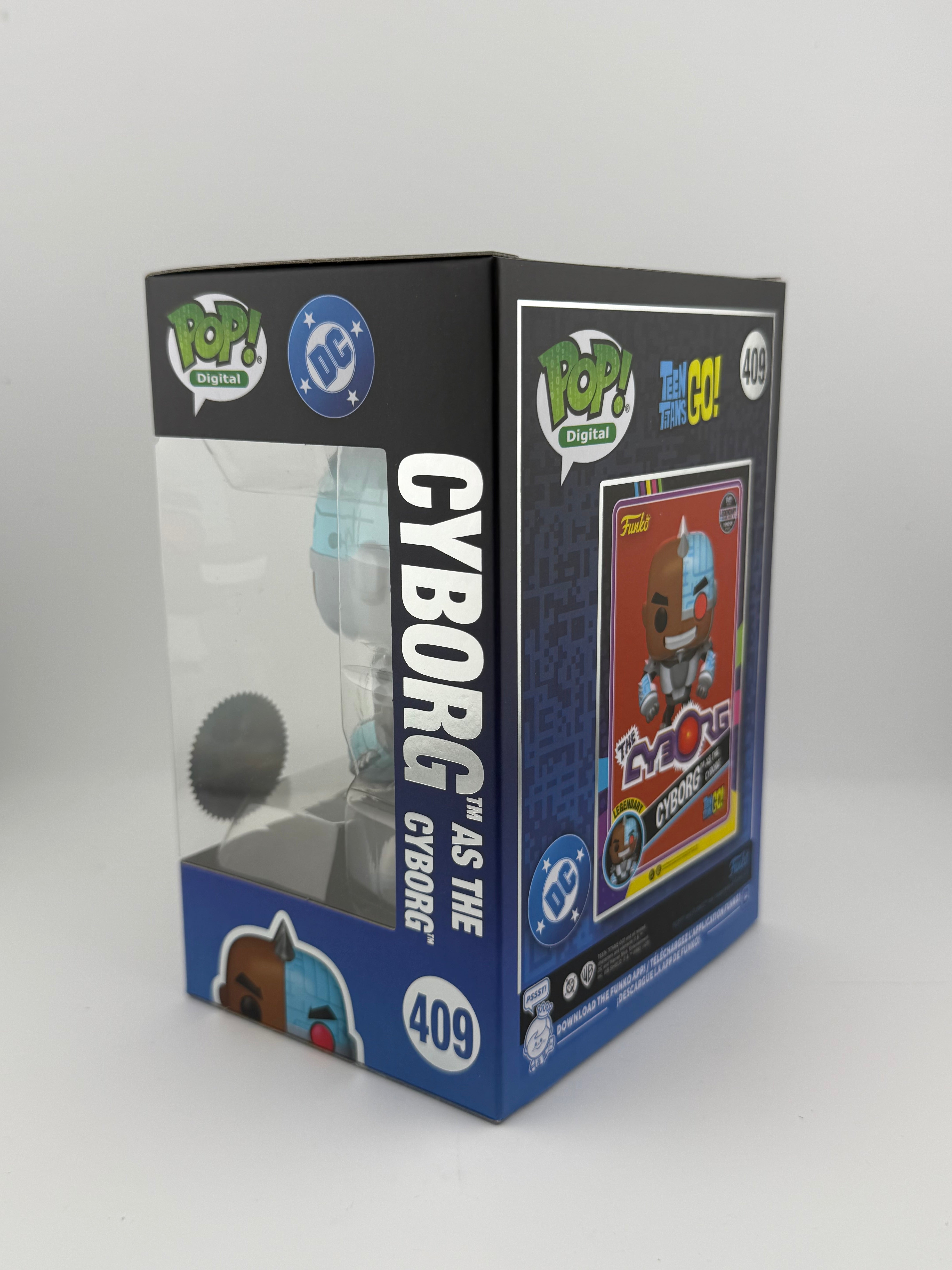 Funko POP! CYBORG AS THE CYBORG 409 GITD NFT EXCLUSIVE LE 1062